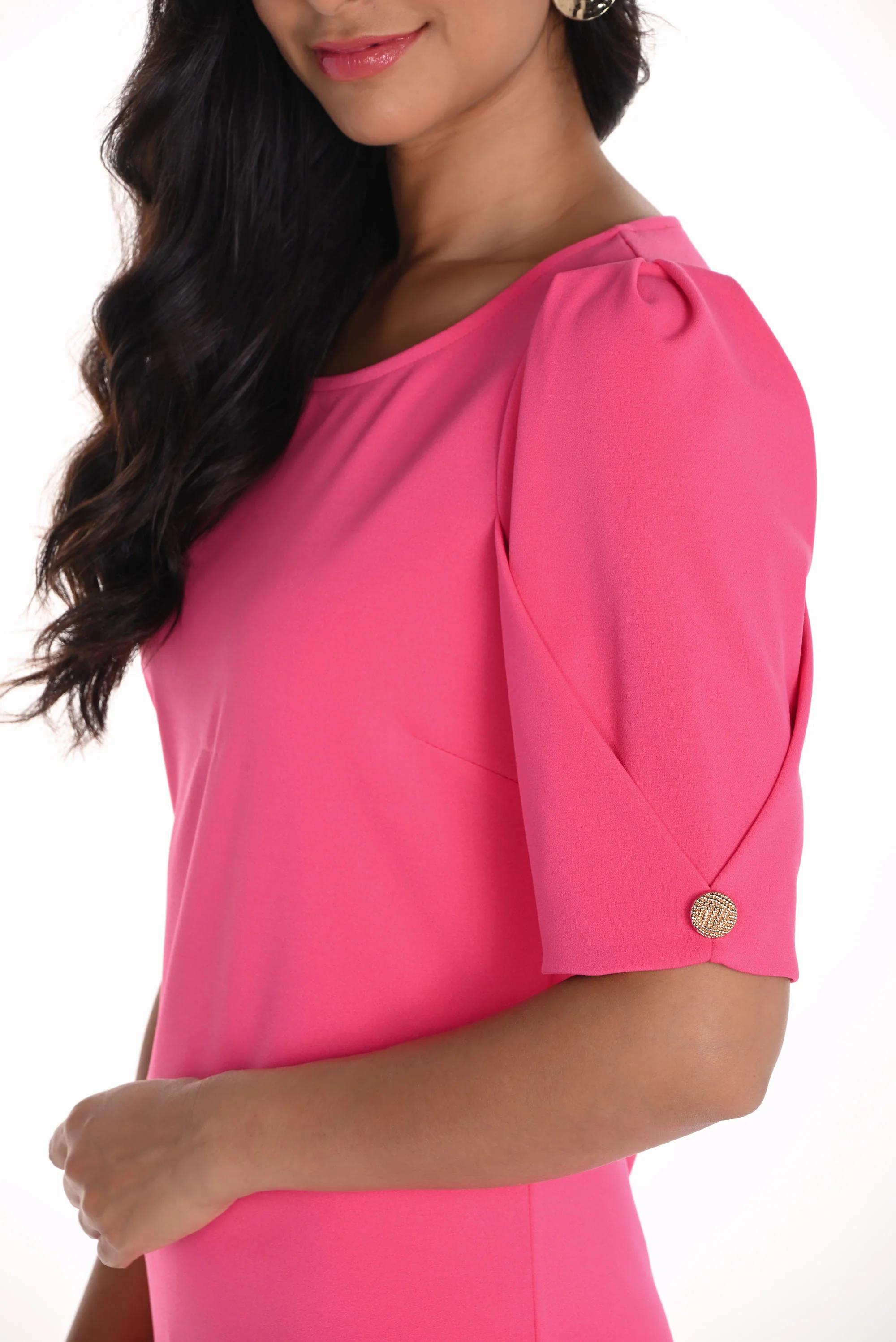 Frank Lyman Azalea Short Sleeve Sheath Dress Style 251177 - Image 3