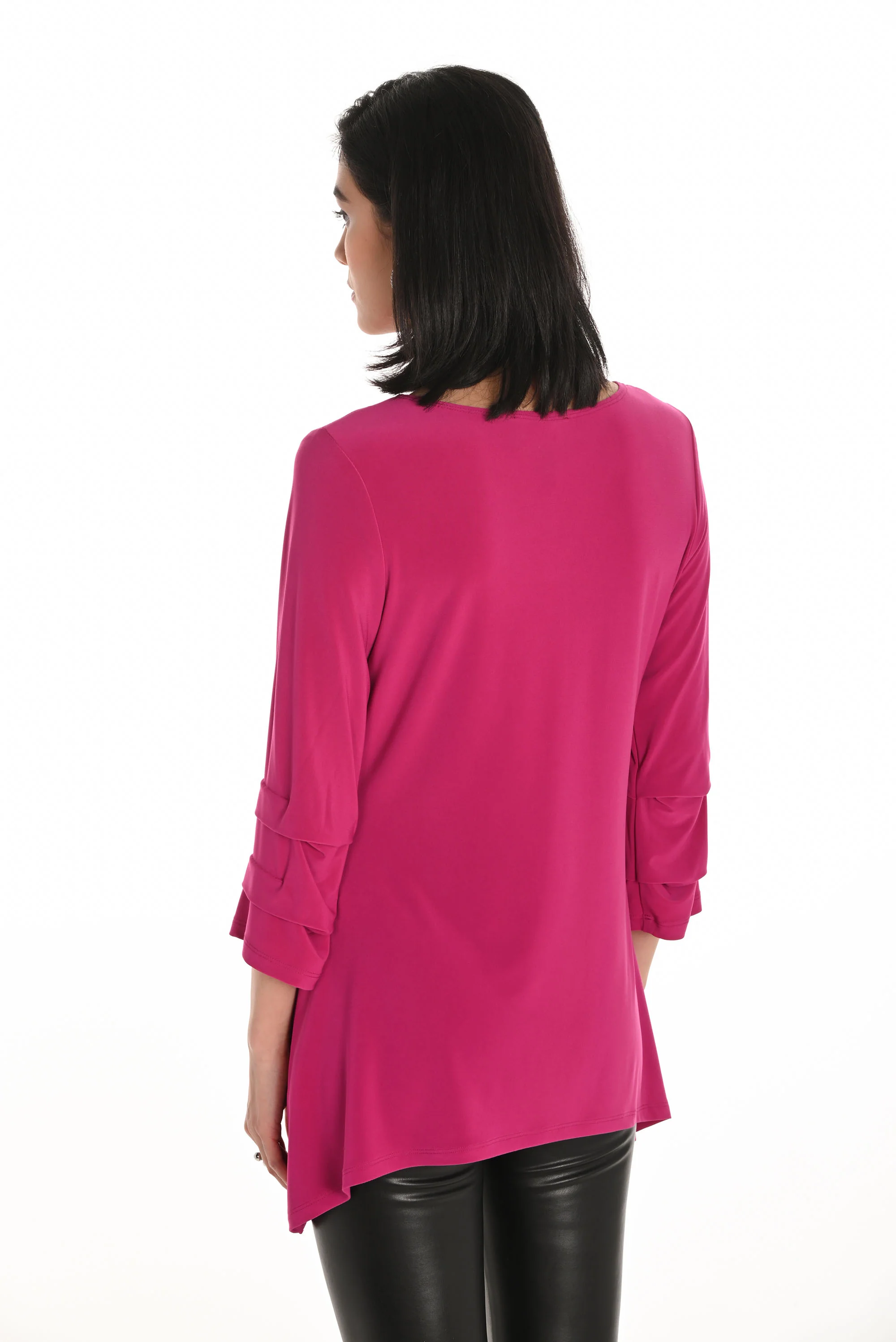 Frank Lyman Begonia Casual Crew Neck Tunic Style 253021 - Image 2