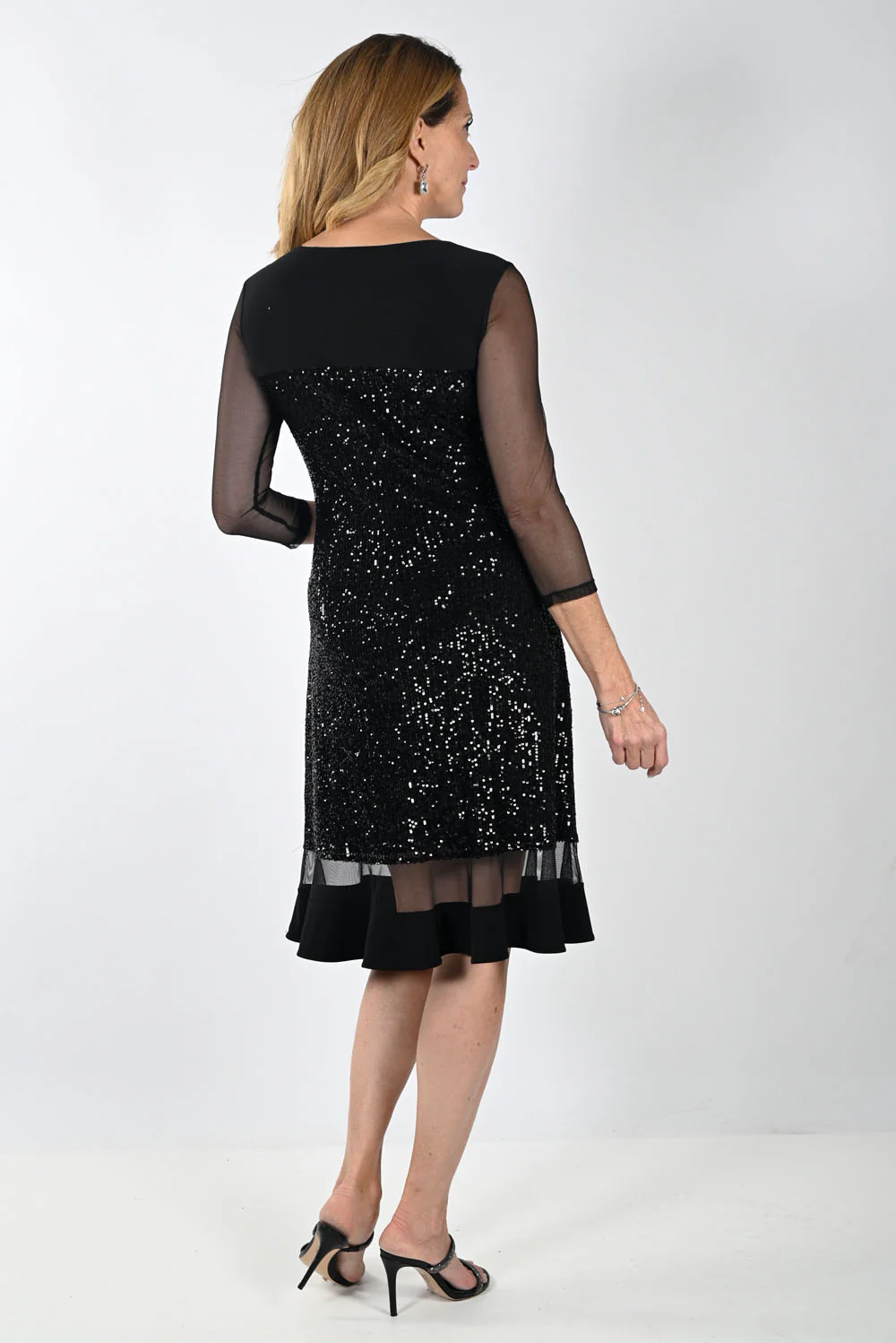Frank Lyman Black Dress Style 239258 - Image 2