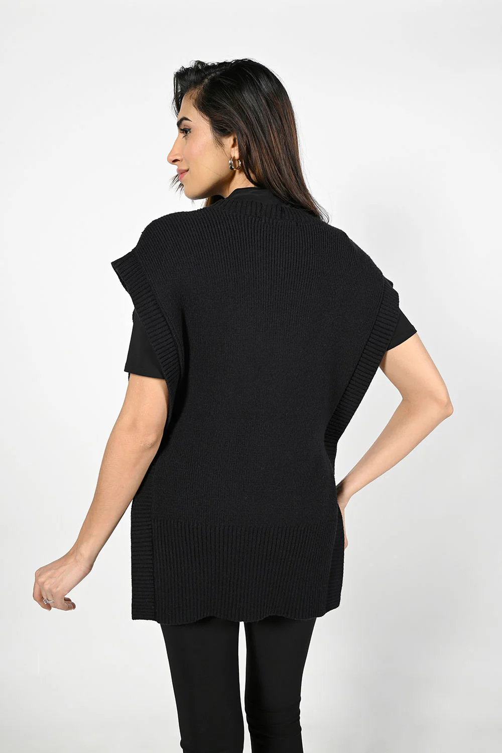Frank Lyman Black Knit Top 223419U - Image 3