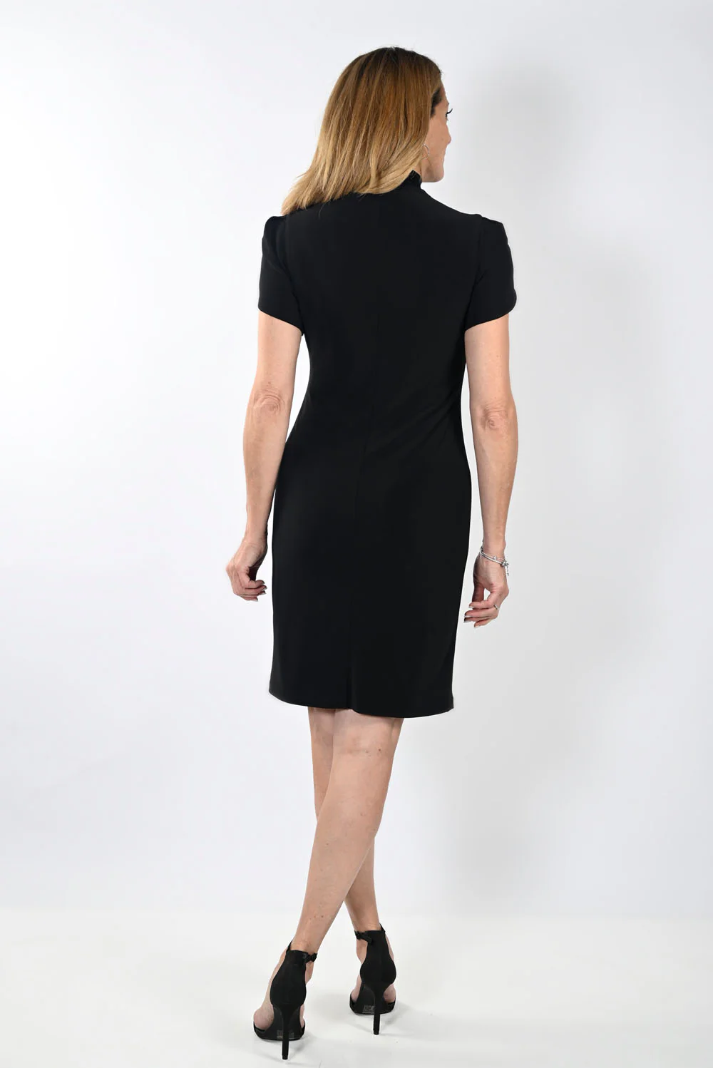 Frank Lyman Black Short Sleeve Dress Style 233022 - Image 2