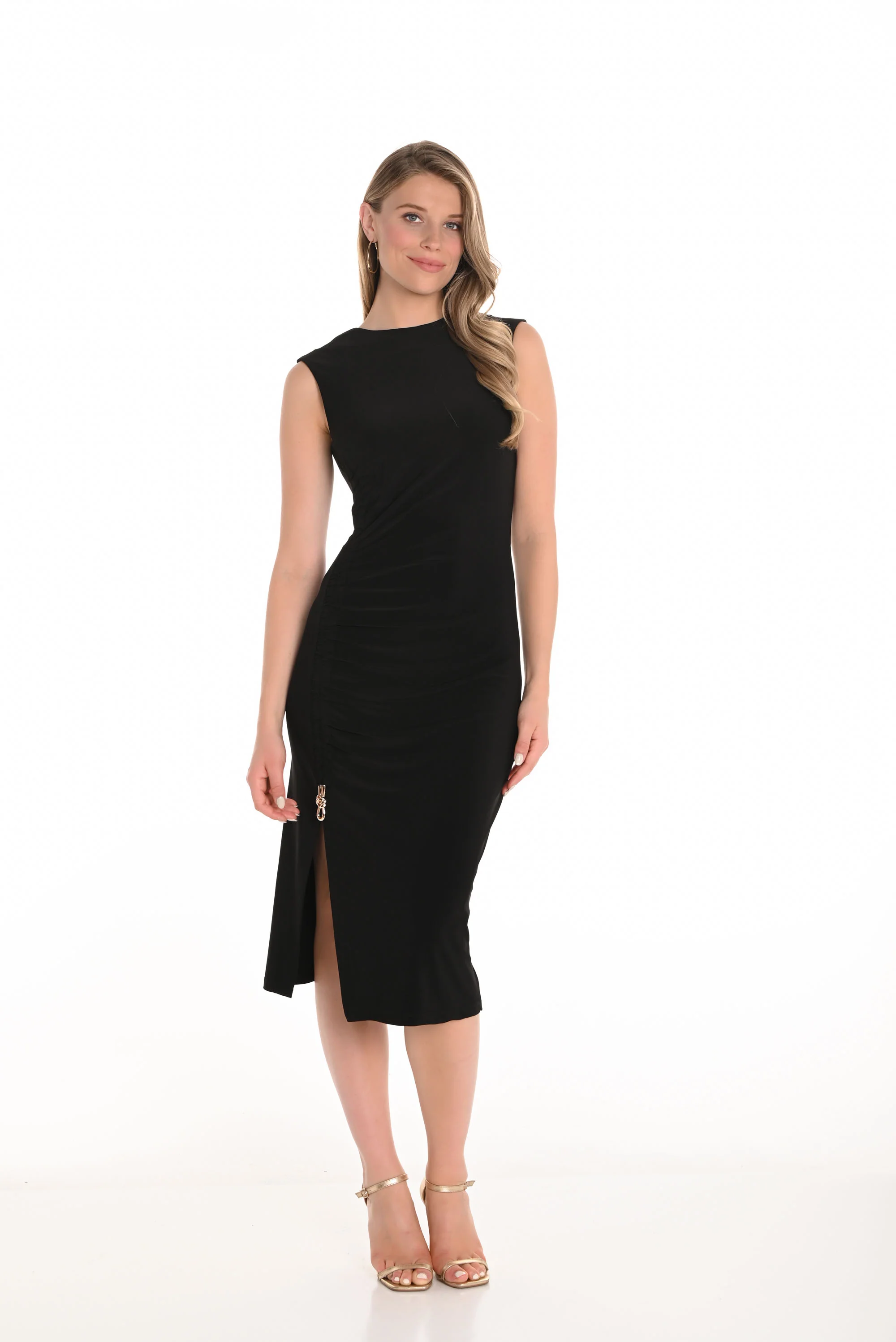Frank Lyman Black Sleeveless Dress Style 251022 - Image 2