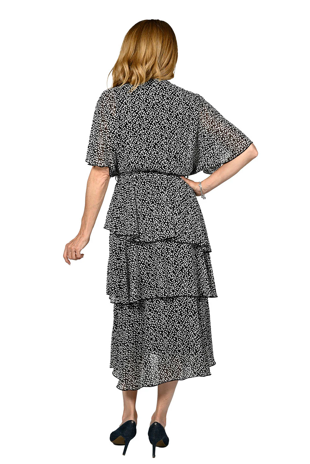 Frank Lyman Black/White Dress Style 236280 - Image 2