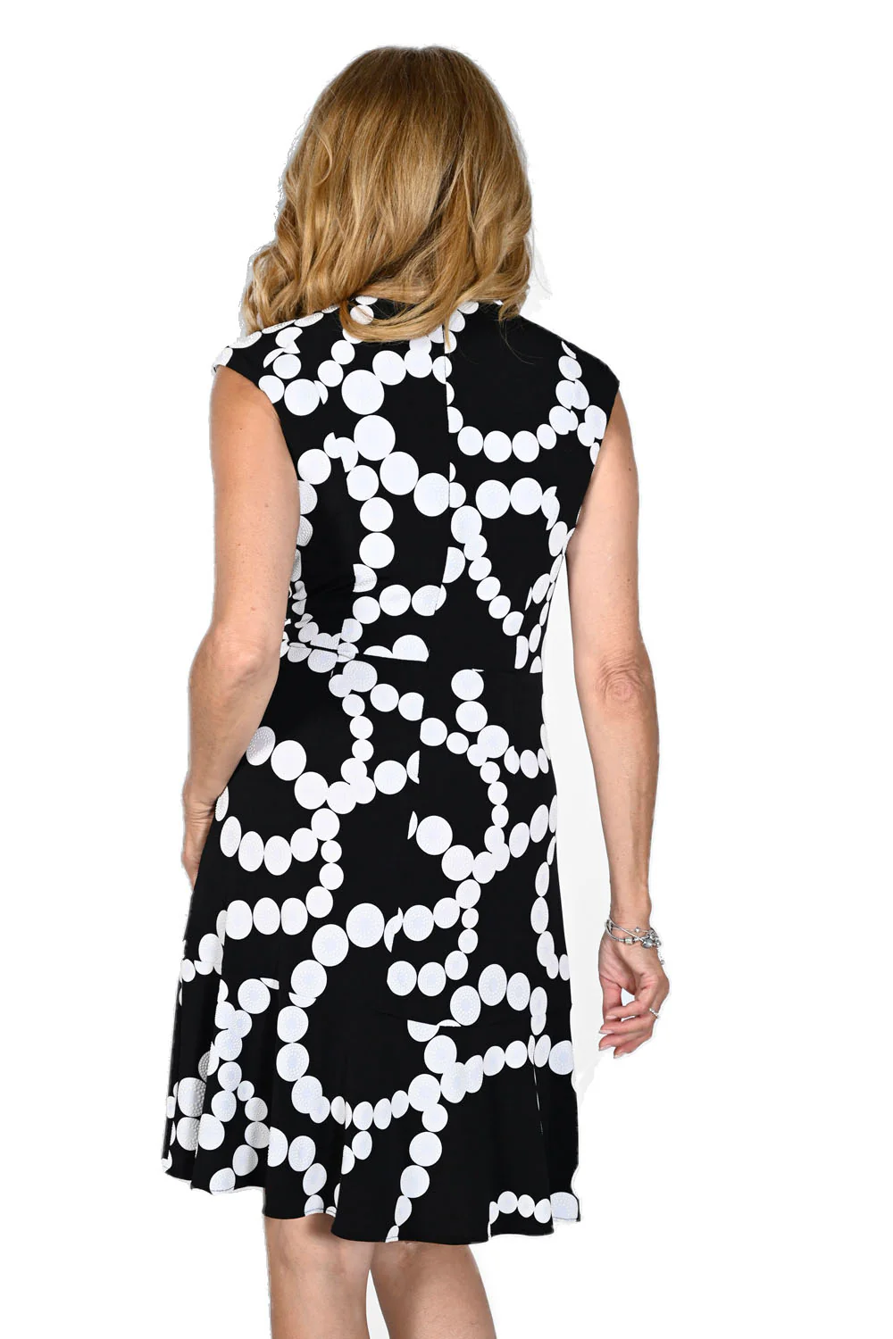 Frank Lyman Black/White Knit Dress Style 231289 - Image 2