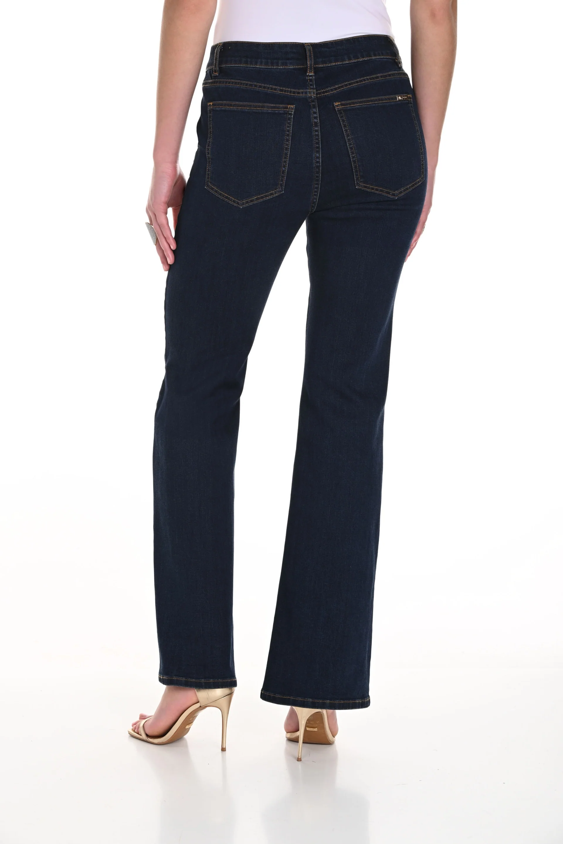 Frank Lyman Blue Straight Denim Jean Pants Style 244634U - Image 2