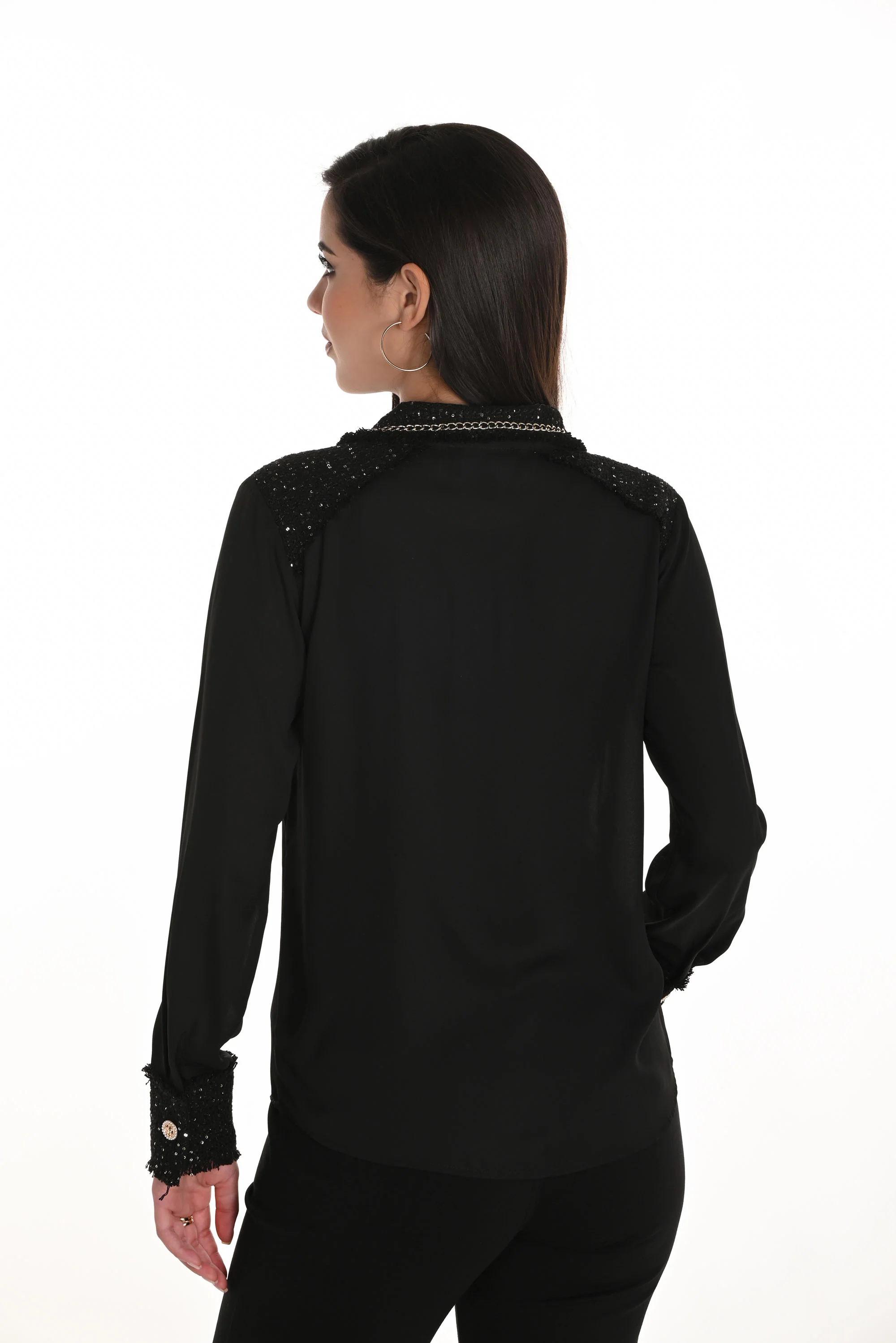 Frank Lyman Chic Hip-length Blouse Style 253783 - Image 4
