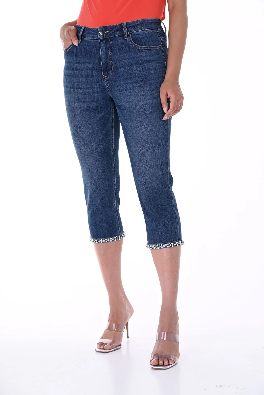 Frank Lyman Denim Pants Style 246271U - Image 3