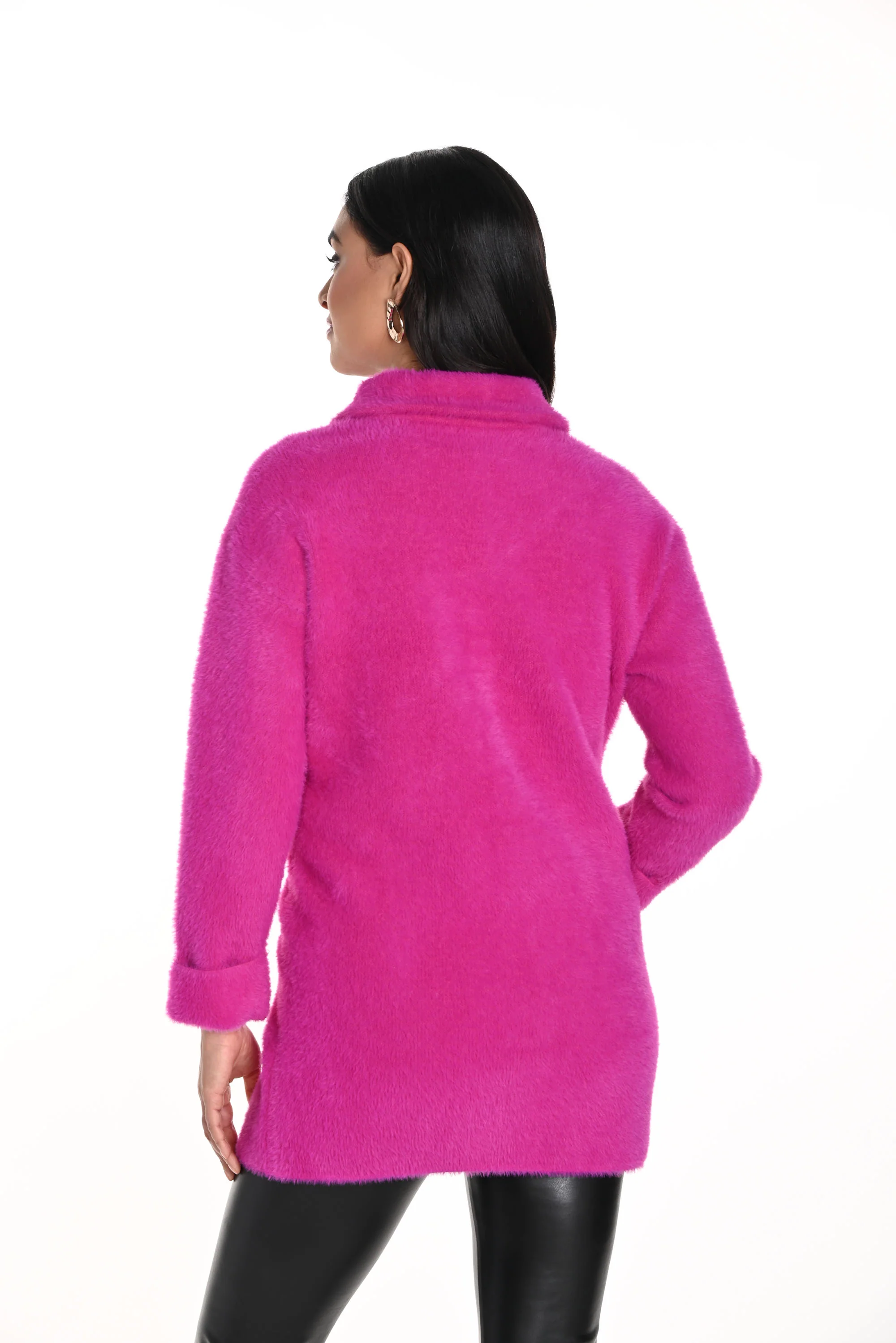 Frank Lyman Faux Fur Jacket Style 243507U - Image 8
