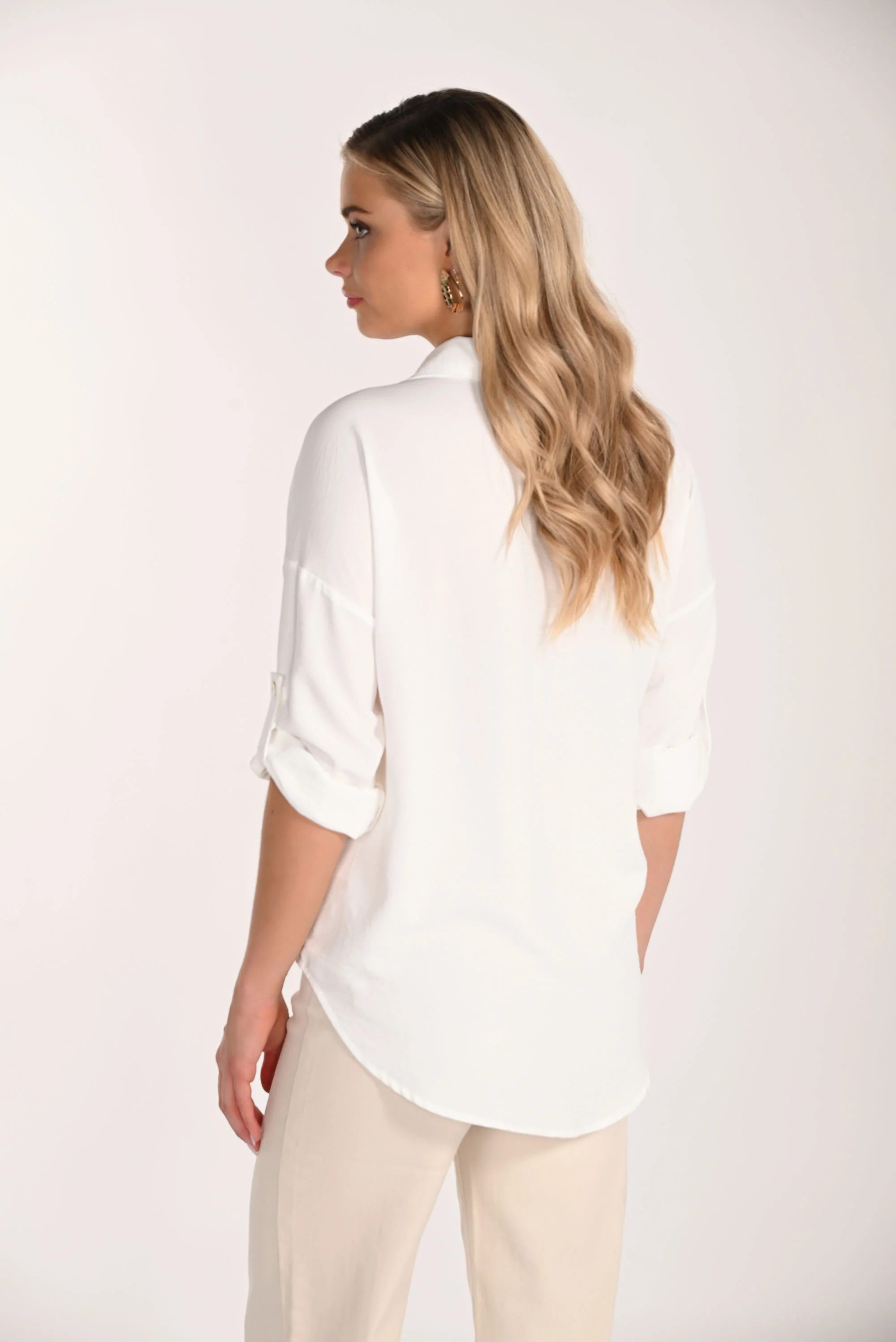 Frank Lyman Floral Embroidered Casual Shirt Style 266517 - Image 4