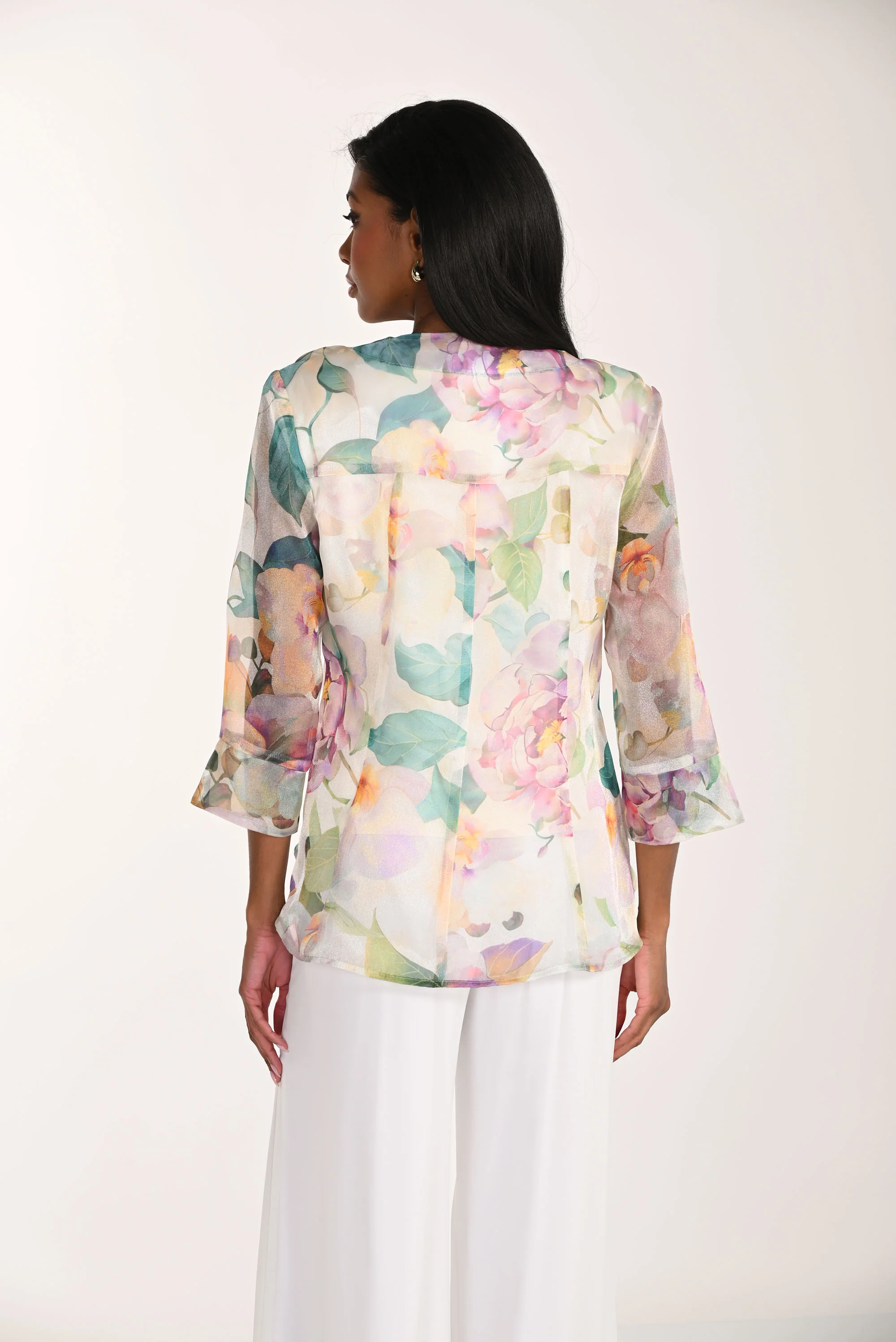 Frank Lyman Floral Lightweight Jacket Style 268163 - Image 2