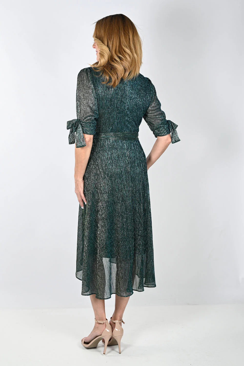 Frank Lyman Green/Turquoise Dress Style 239157 - Image 2