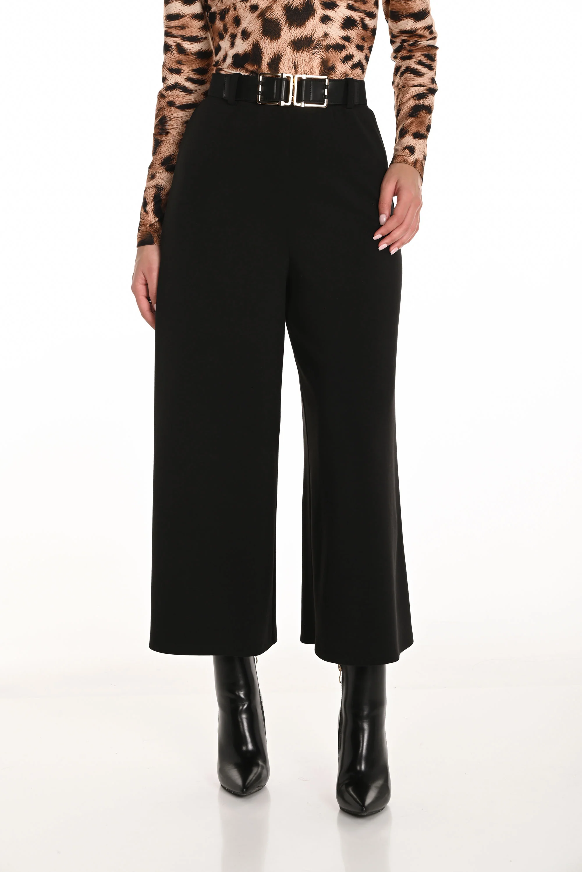Frank Lyman High-waisted Belted Trousers Style 253206 - Image 3