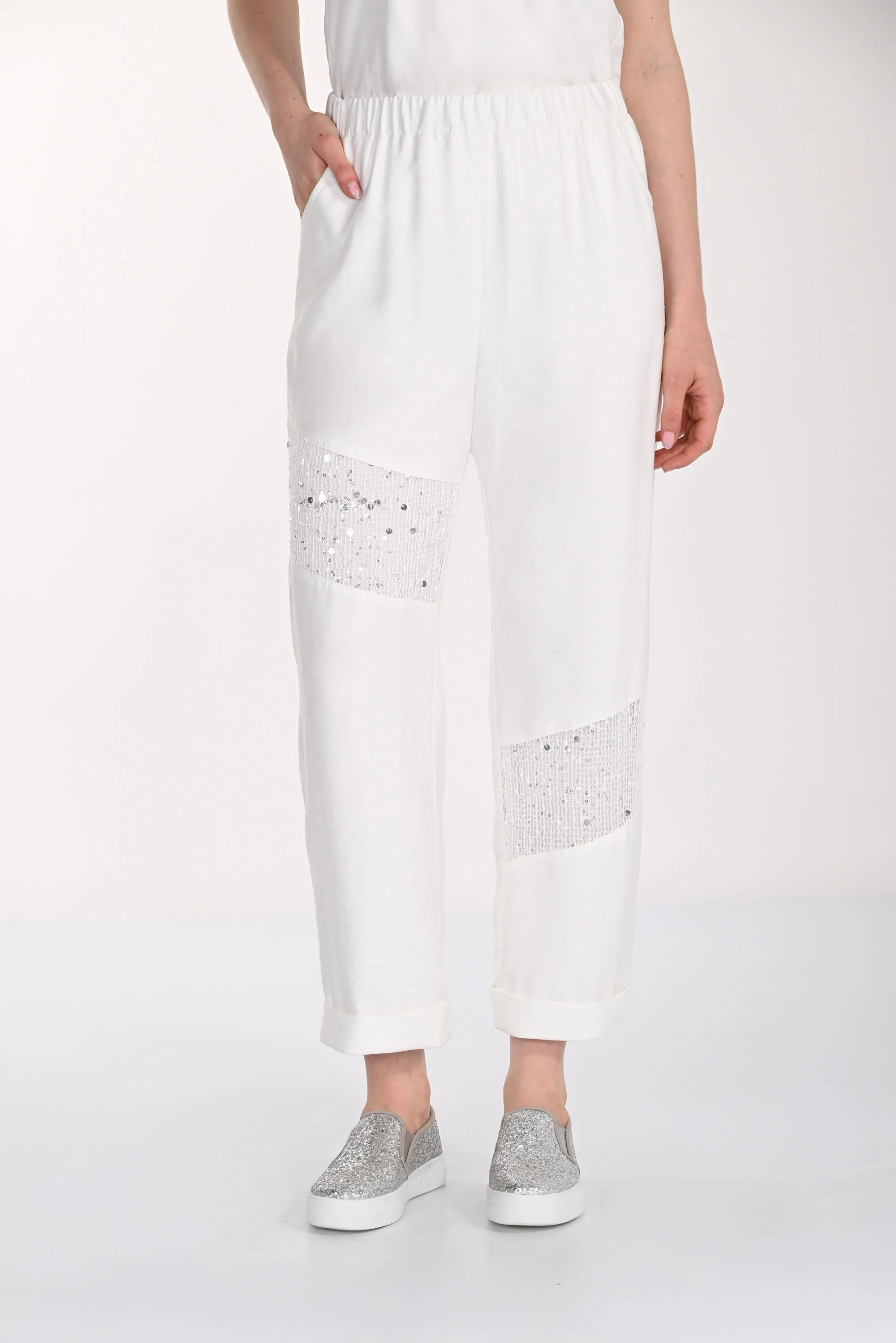 Frank Lyman High-Waisted Casual Trousers Style 261114 - Image 8