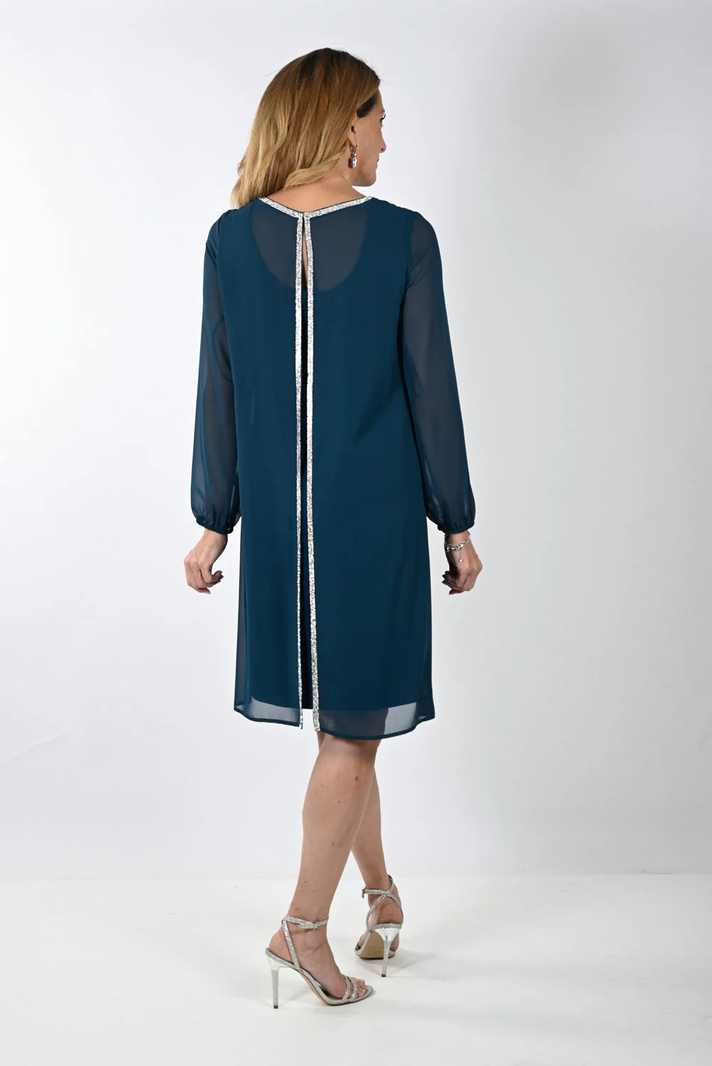Frank Lyman Jade Long Sleeve Dress Style 239123 - Image 2
