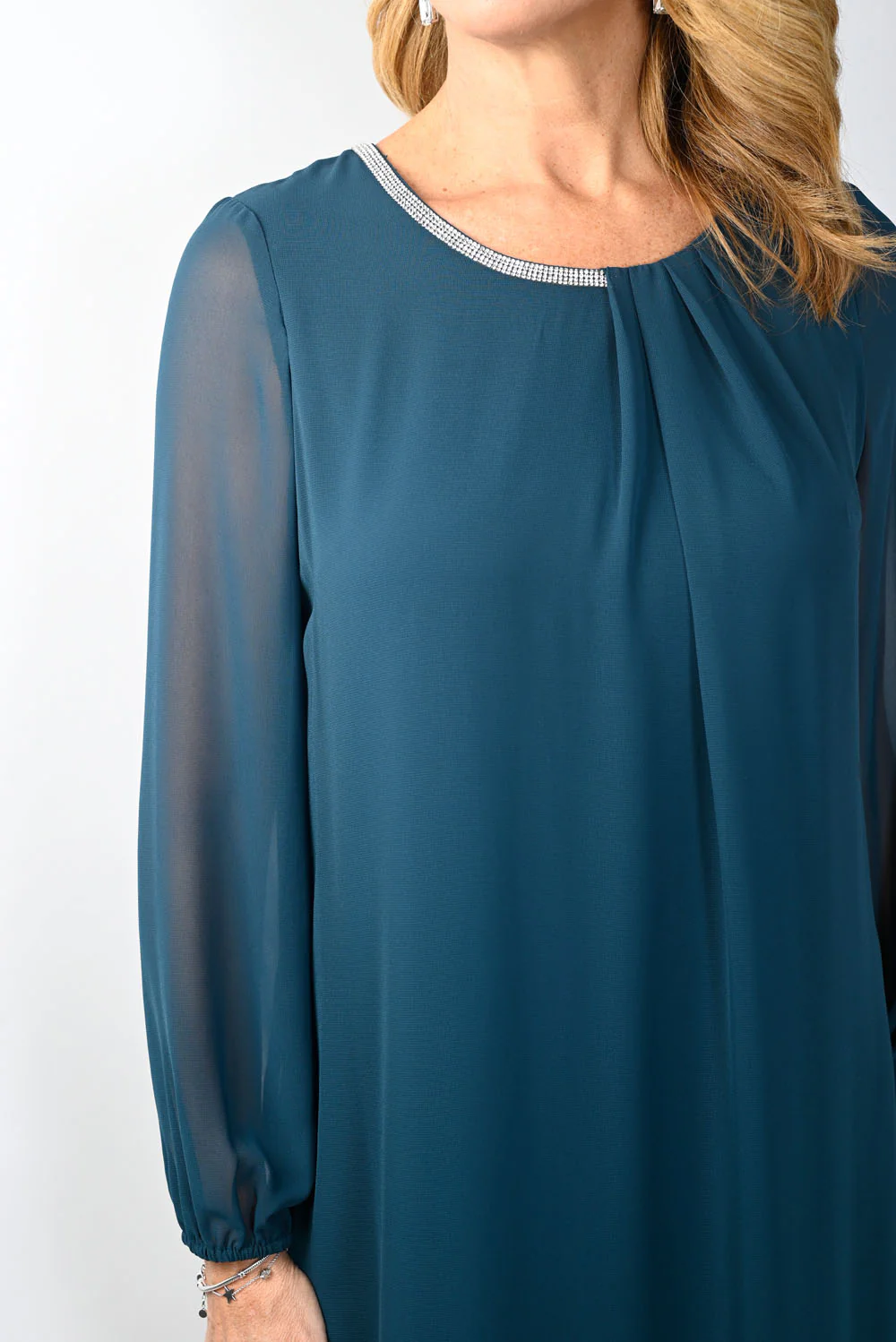 Frank Lyman Jade Long Sleeve Dress Style 239123 - Image 3