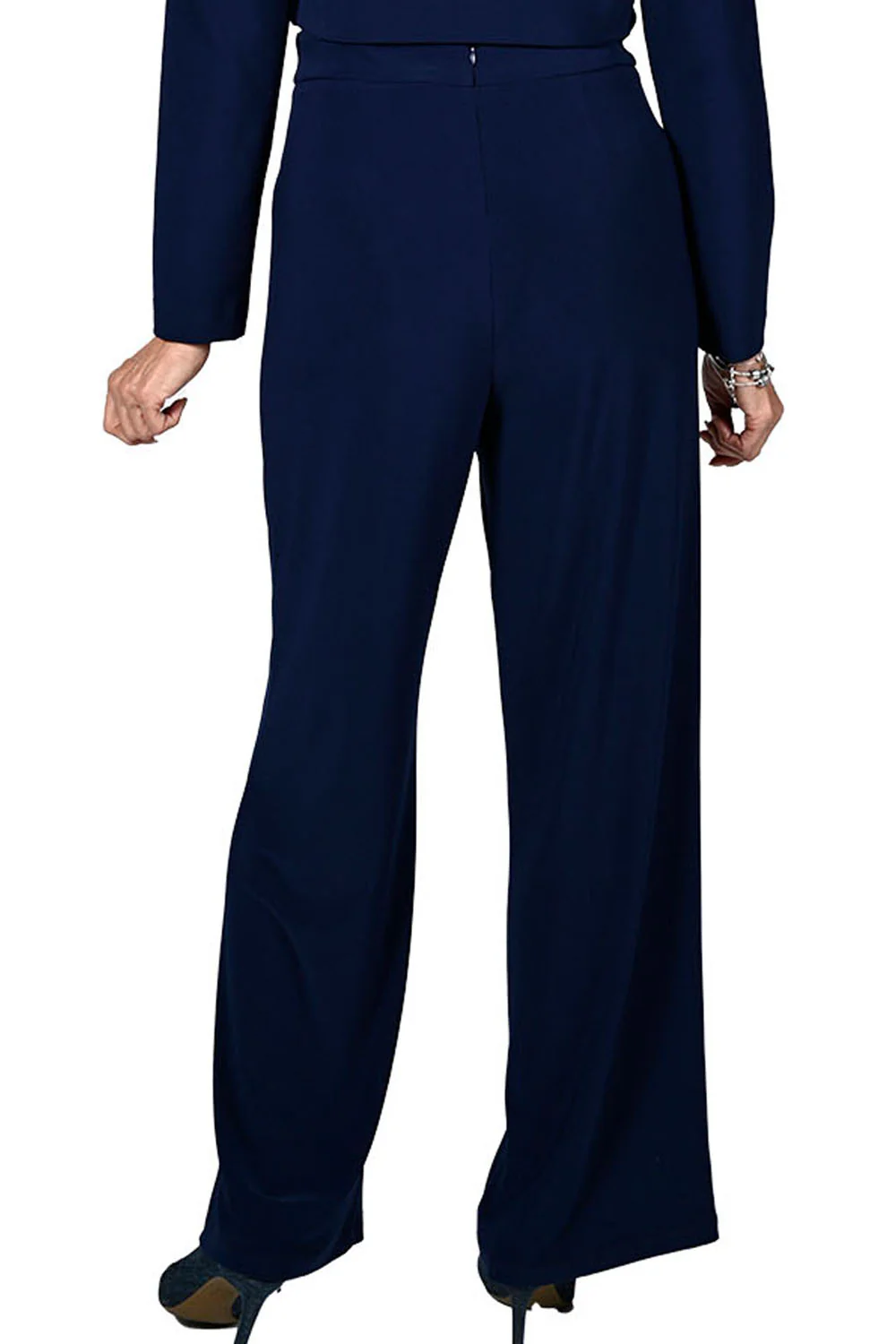 Frank Lyman Midnight Blue Knit Pants Style 236056 - Image 2