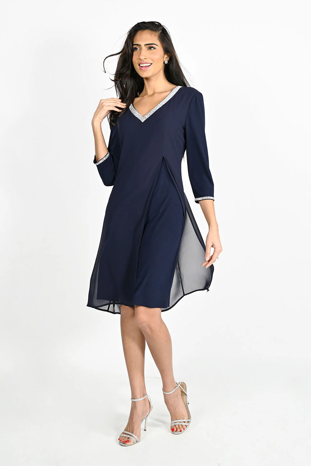 Frank Lyman Midnight Dress Style 208003