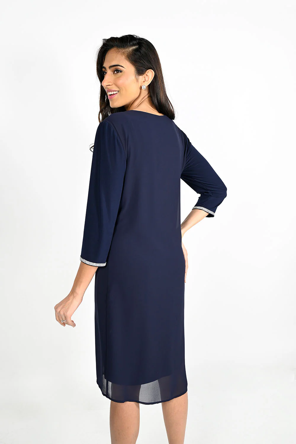 Frank Lyman Midnight Dress Style 208003 - Image 3