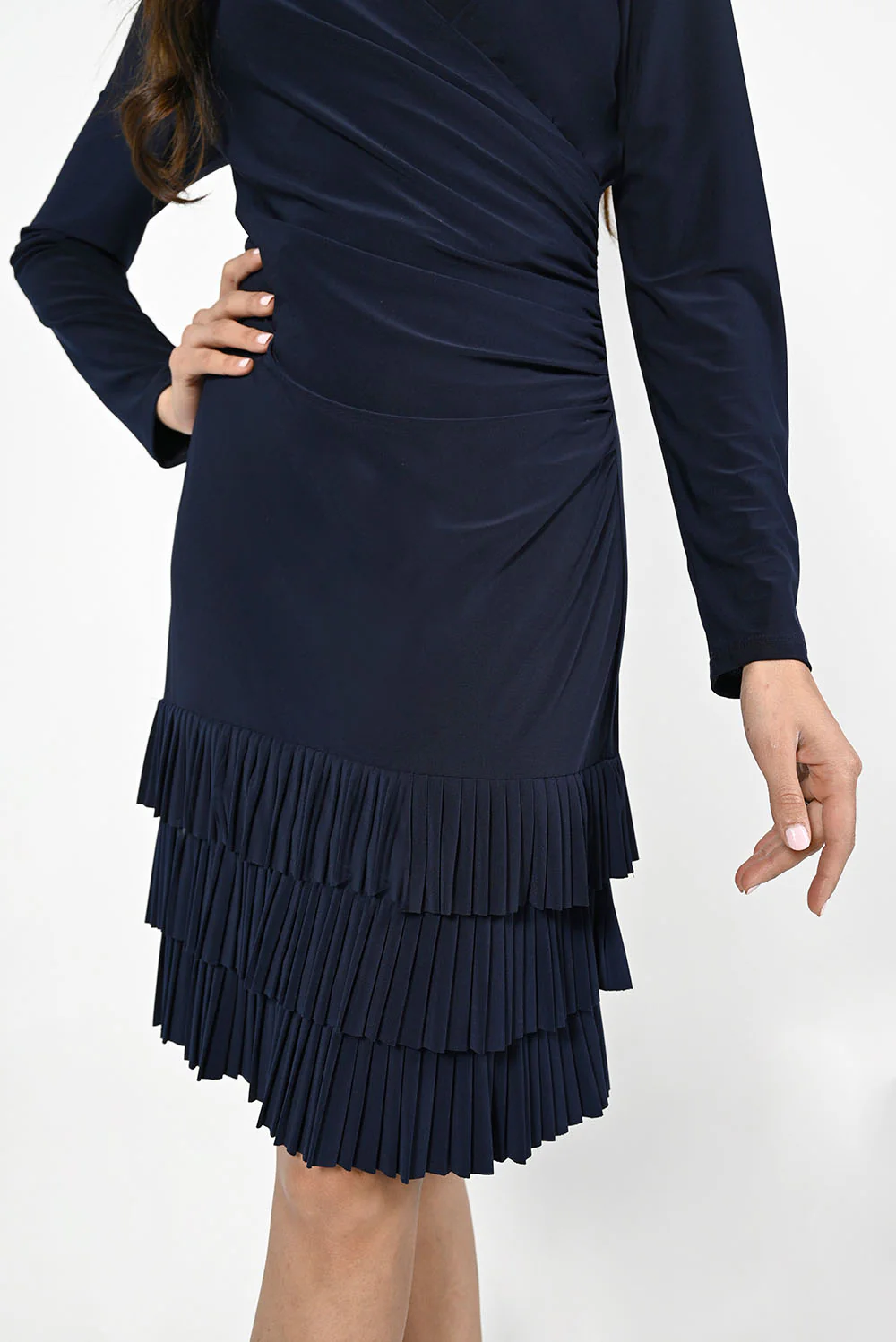 Frank Lyman Midnight Knit Dress Style 223001 - Image 2