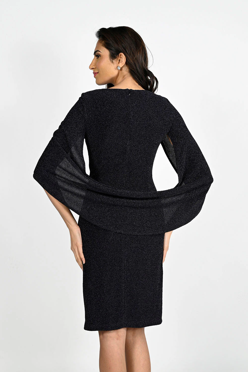 Frank Lyman Navy/Black Dress Style 227112 - Image 2
