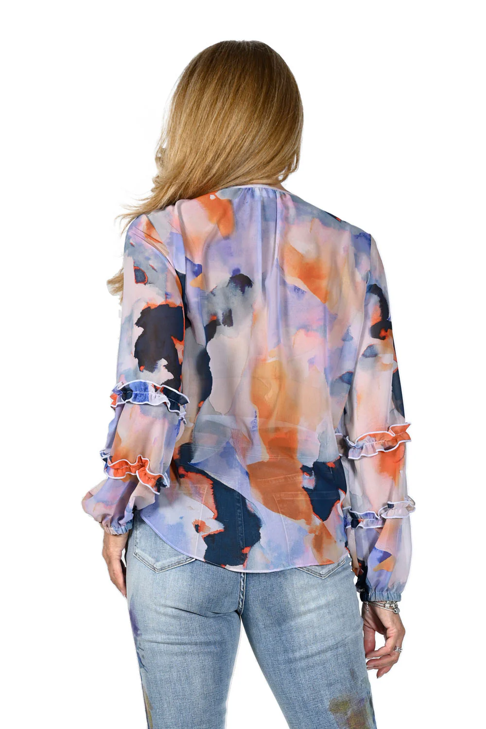 Frank Lyman Purple/Multi Top Style 231469 - Image 2
