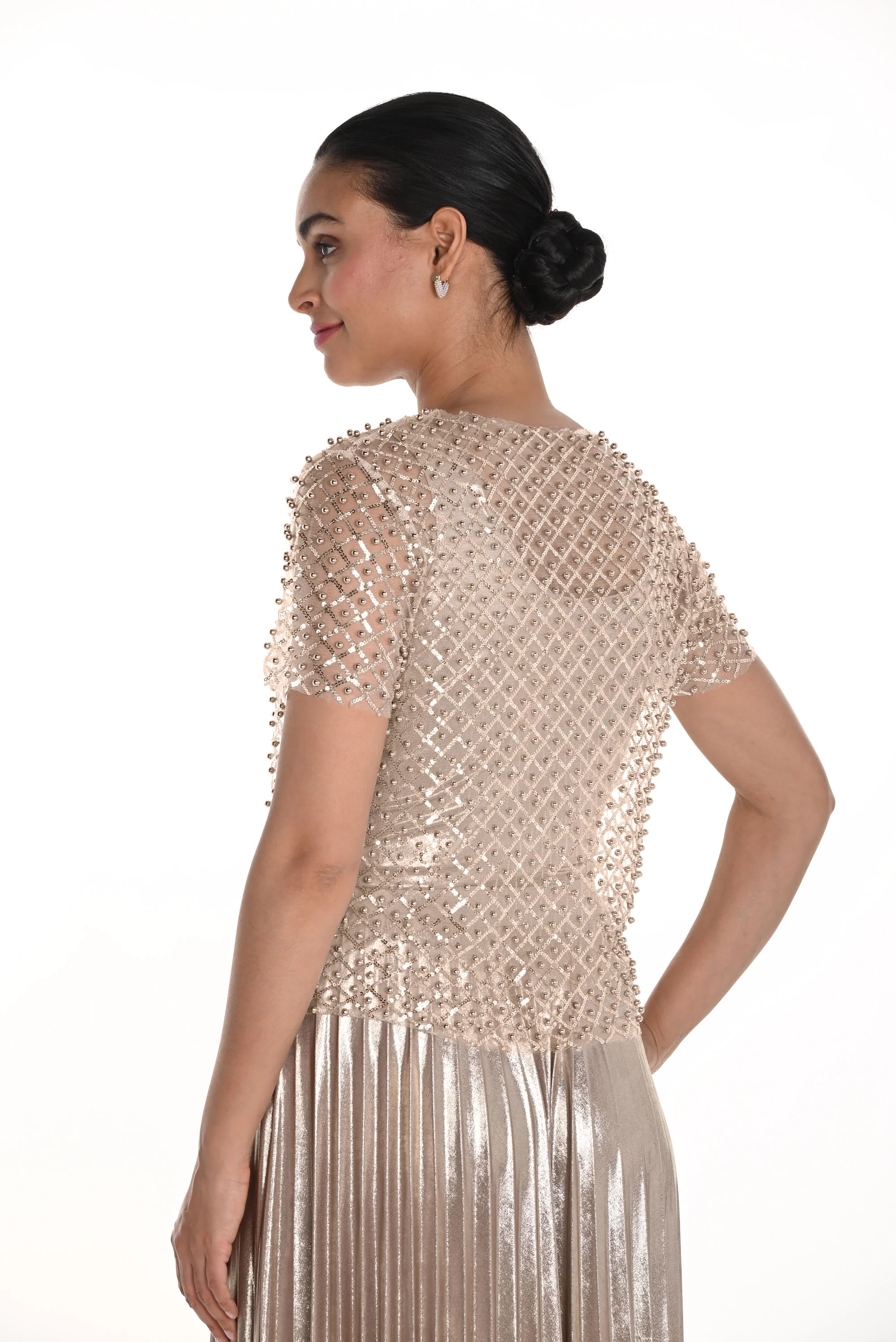Frank Lyman Top with Embellishments Style 258728U - Image 5