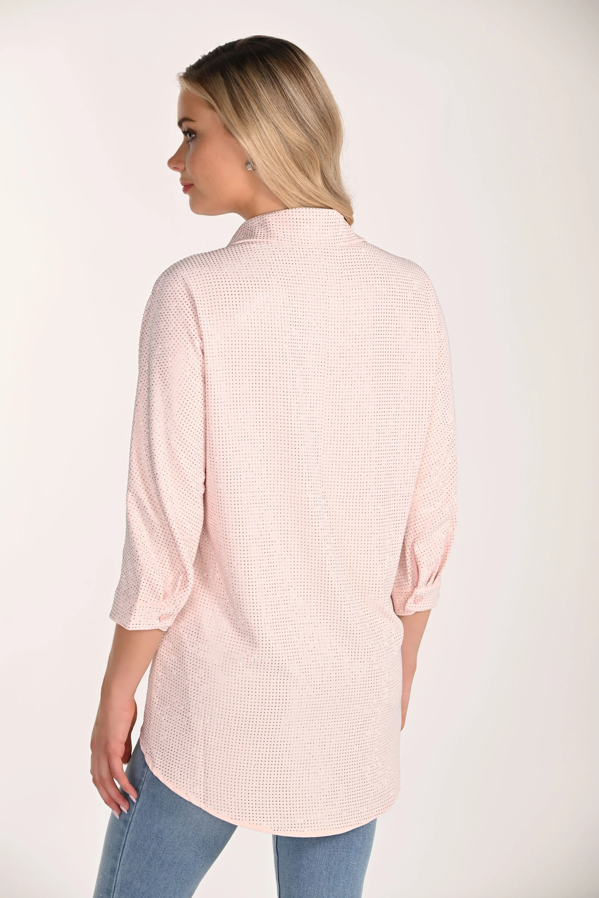 Frank Lyman Top with All-Over Embellishments Style 266514 - Image 4