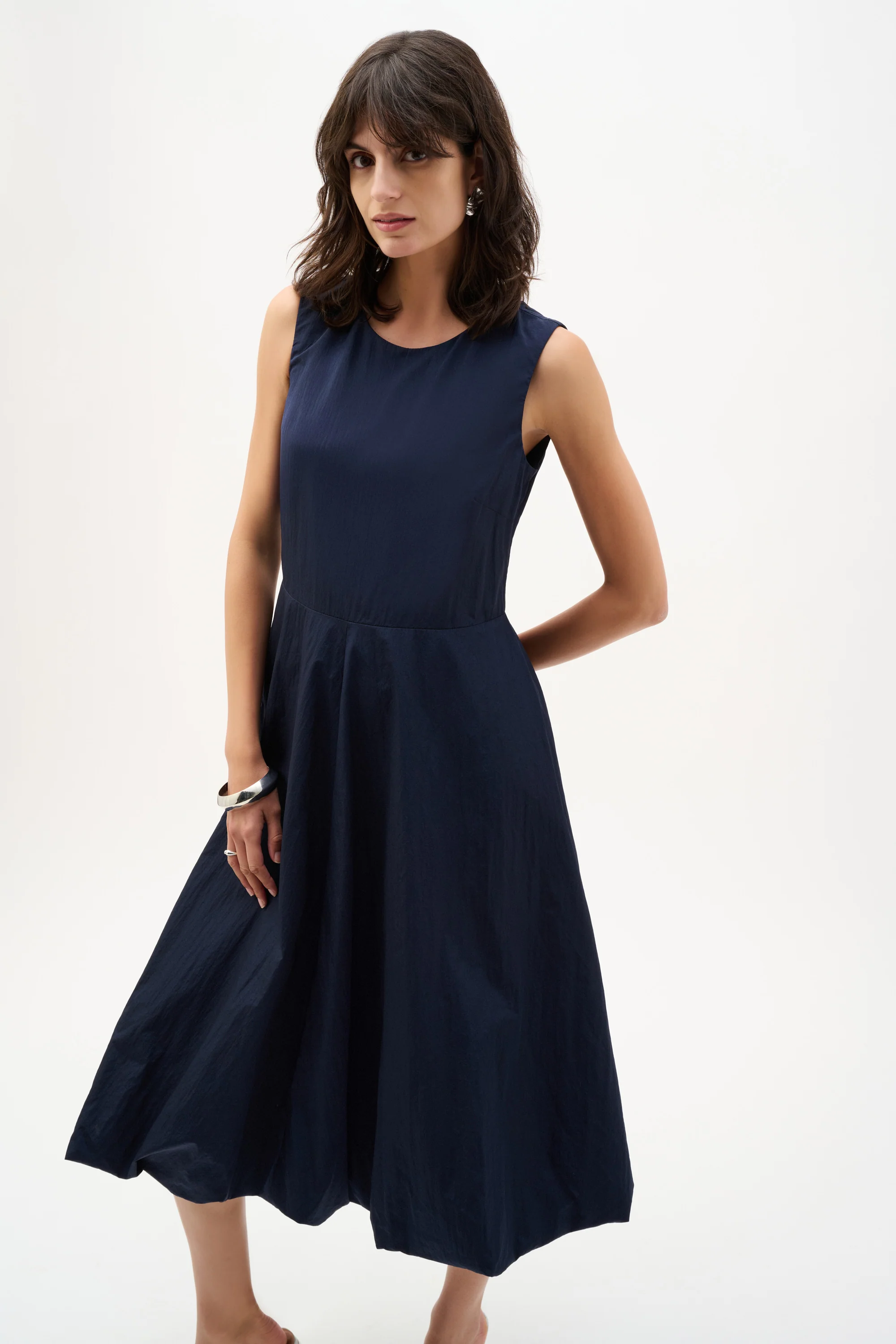 Joseph Ribkoff A-Line Dress With Bubble Skirt Style 262115 - Image 5