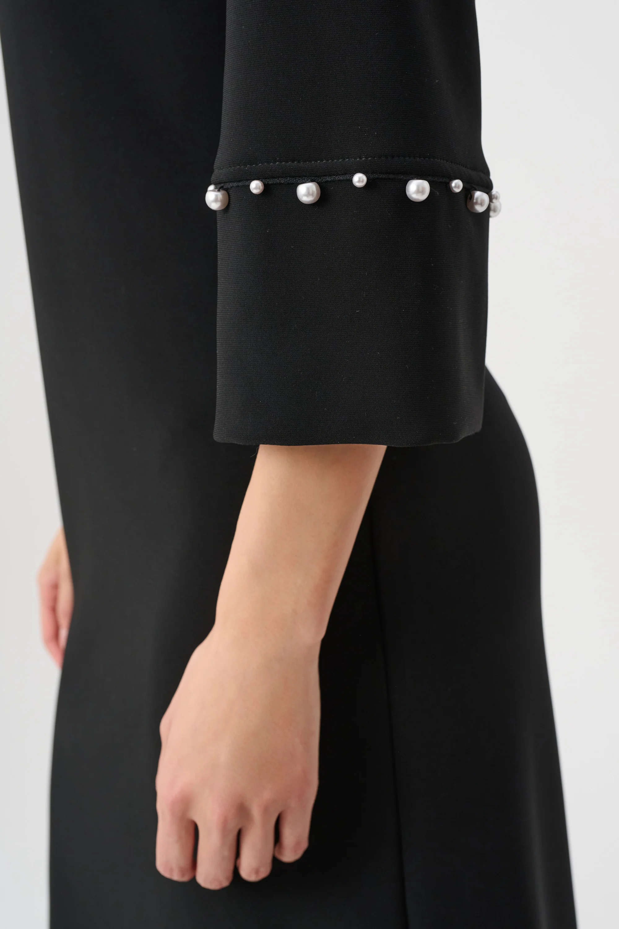 Joseph Ribkoff A-Line Dress With Pearl Detail Style 263115 - Image 4