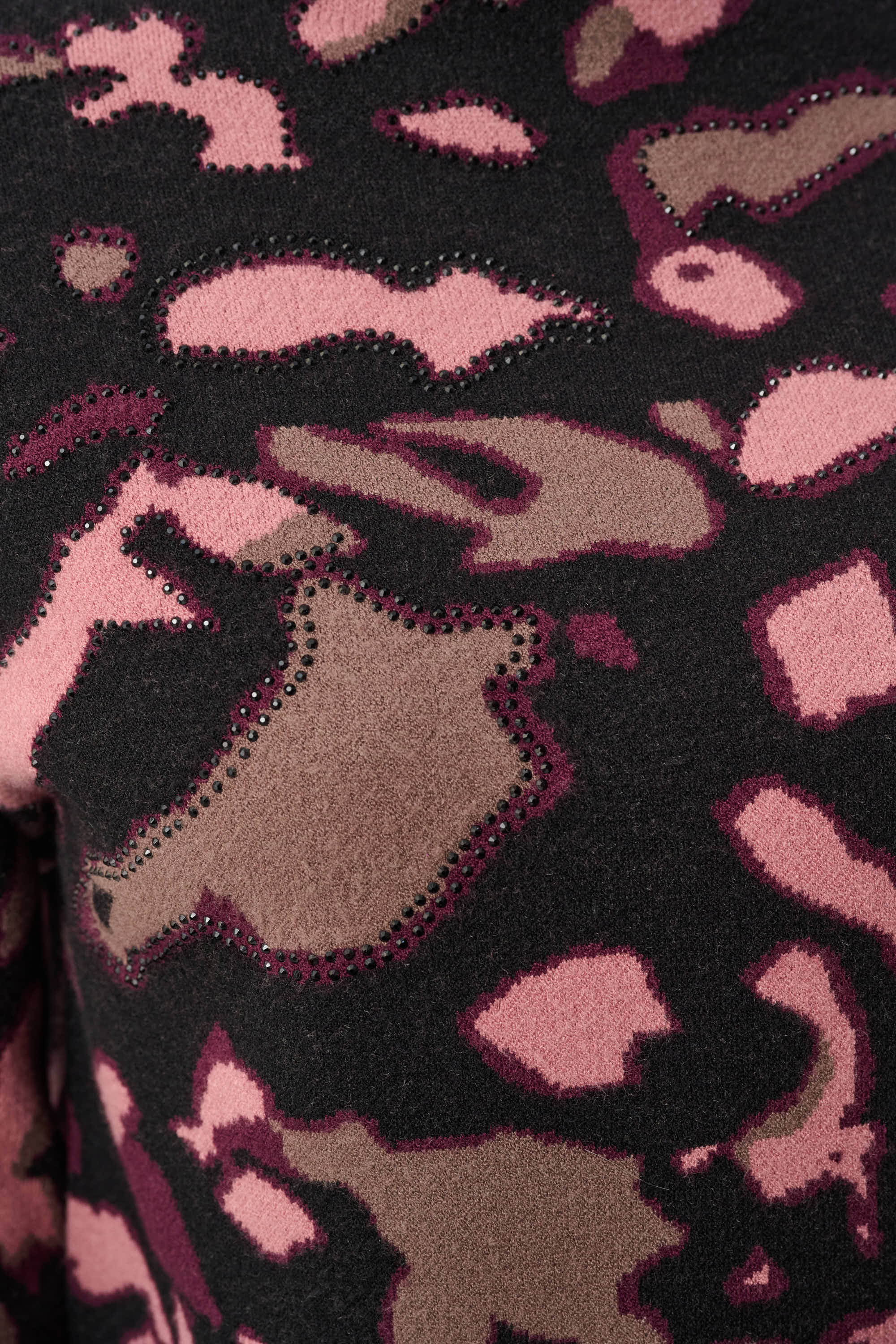 Joseph Ribkoff Abstract Sweater With Rhinestone Detail Style 263930 - Image 5