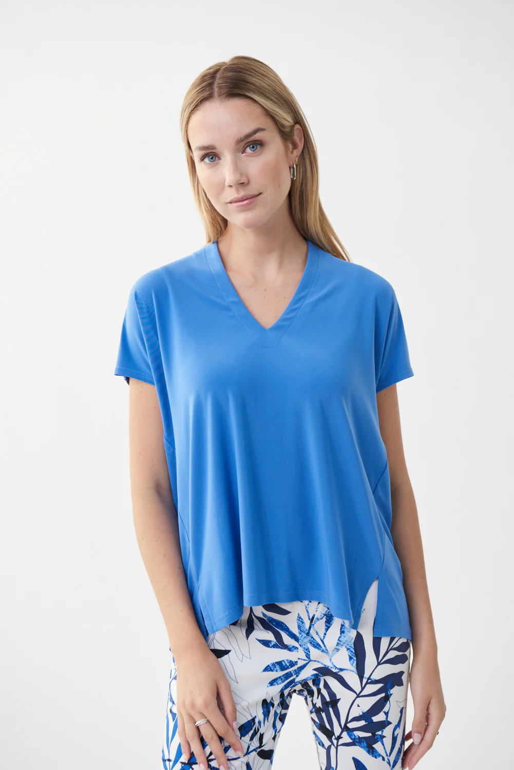 Joseph Ribkoff Aegean Sea Loose Fit Top Style 222077