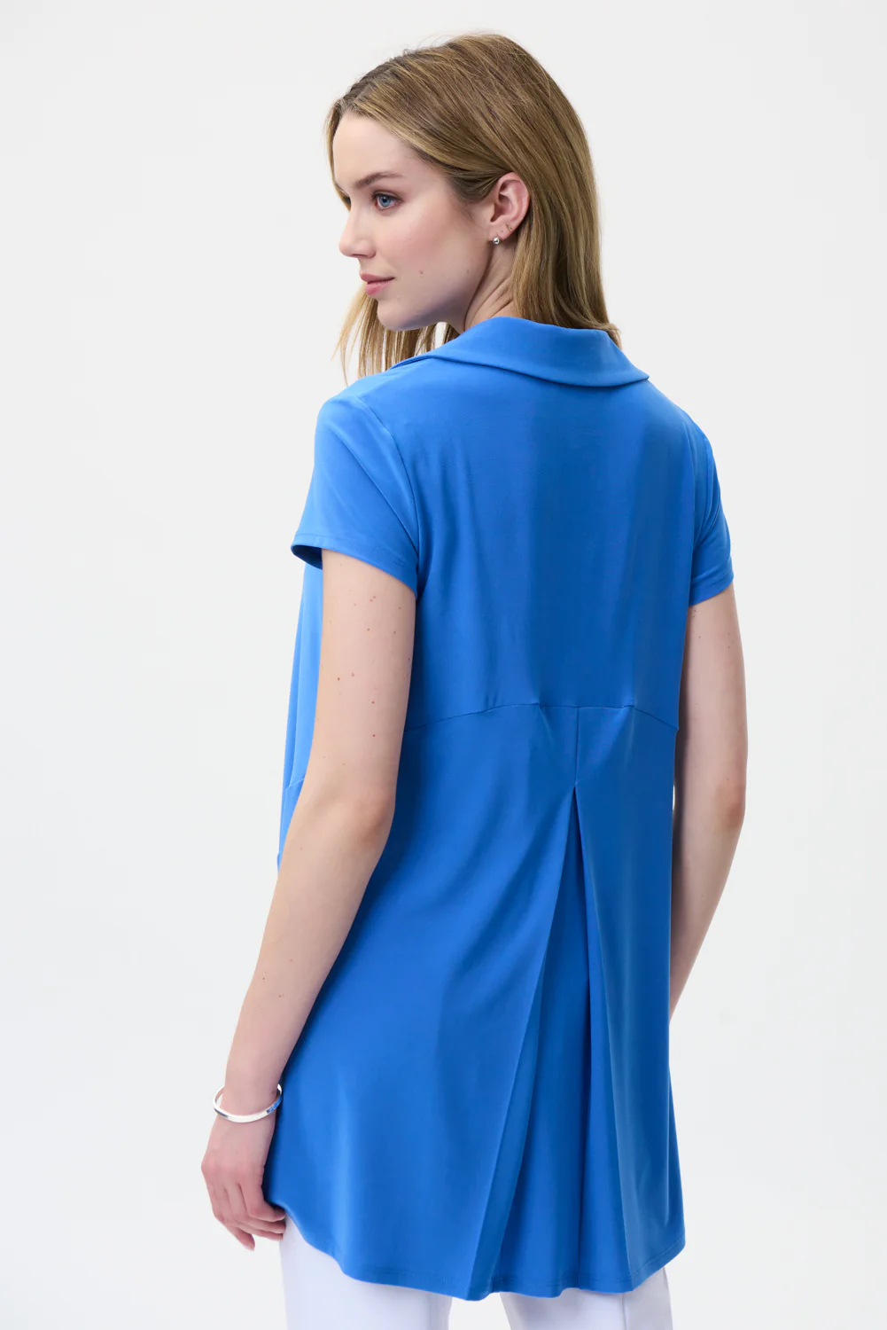 Joseph Ribkoff Aegean-Sea Trapeze Top Style 222040 - Image 4