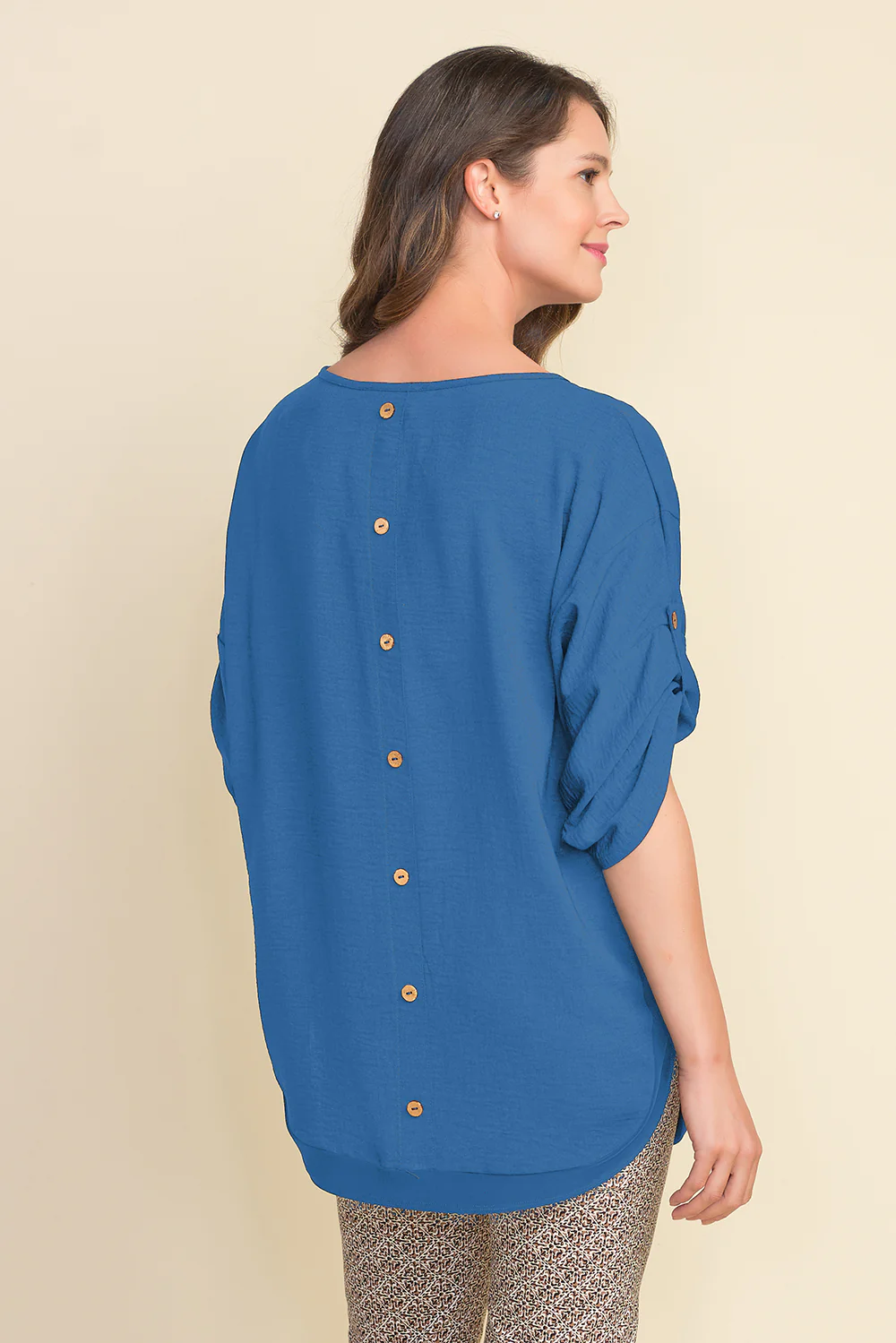 Joseph Ribkoff Aegean-Sea Tunic Style 212280 - Image 2