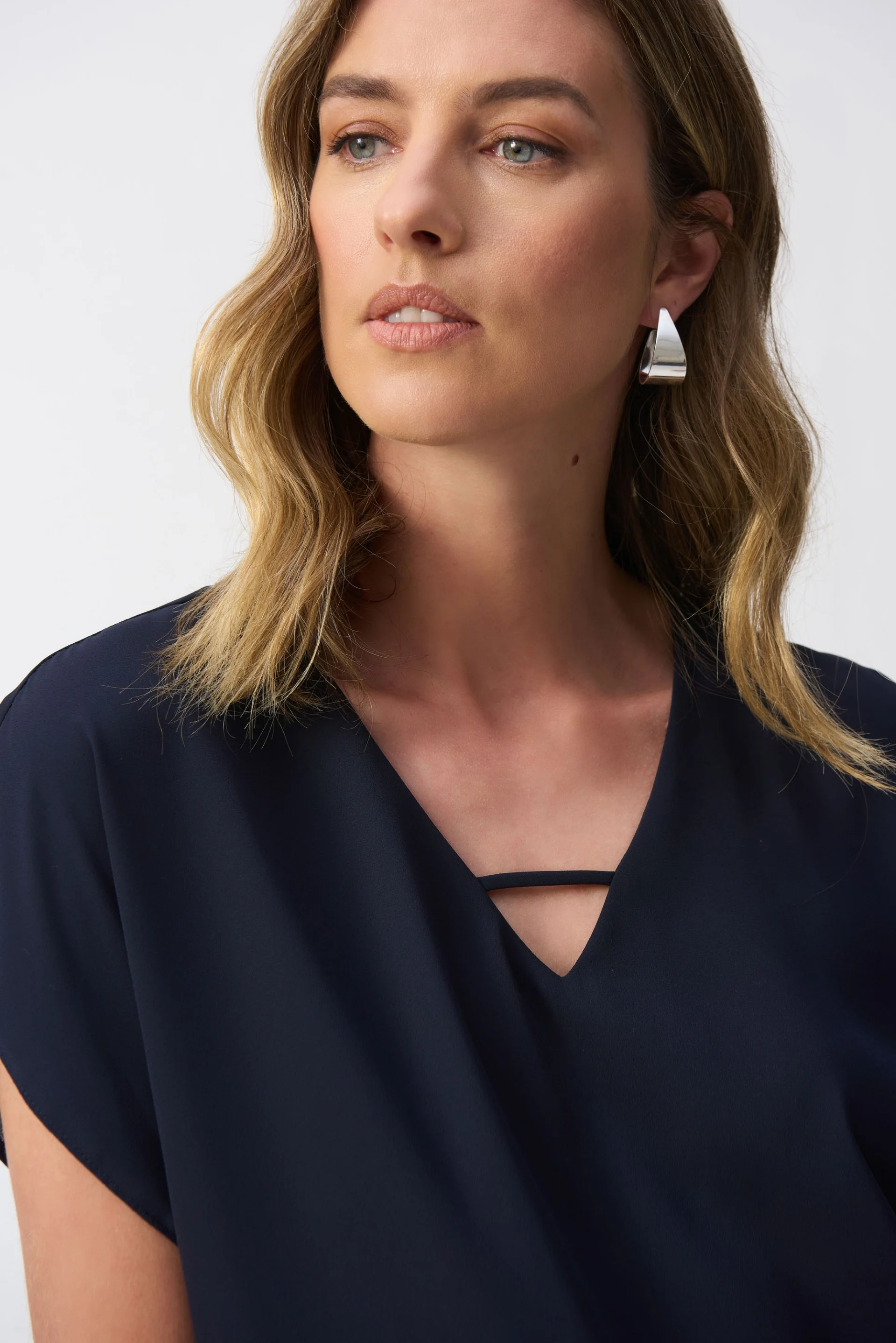Joseph Ribkoff Asymmetrical Layered Top Style 251151 - Image 10