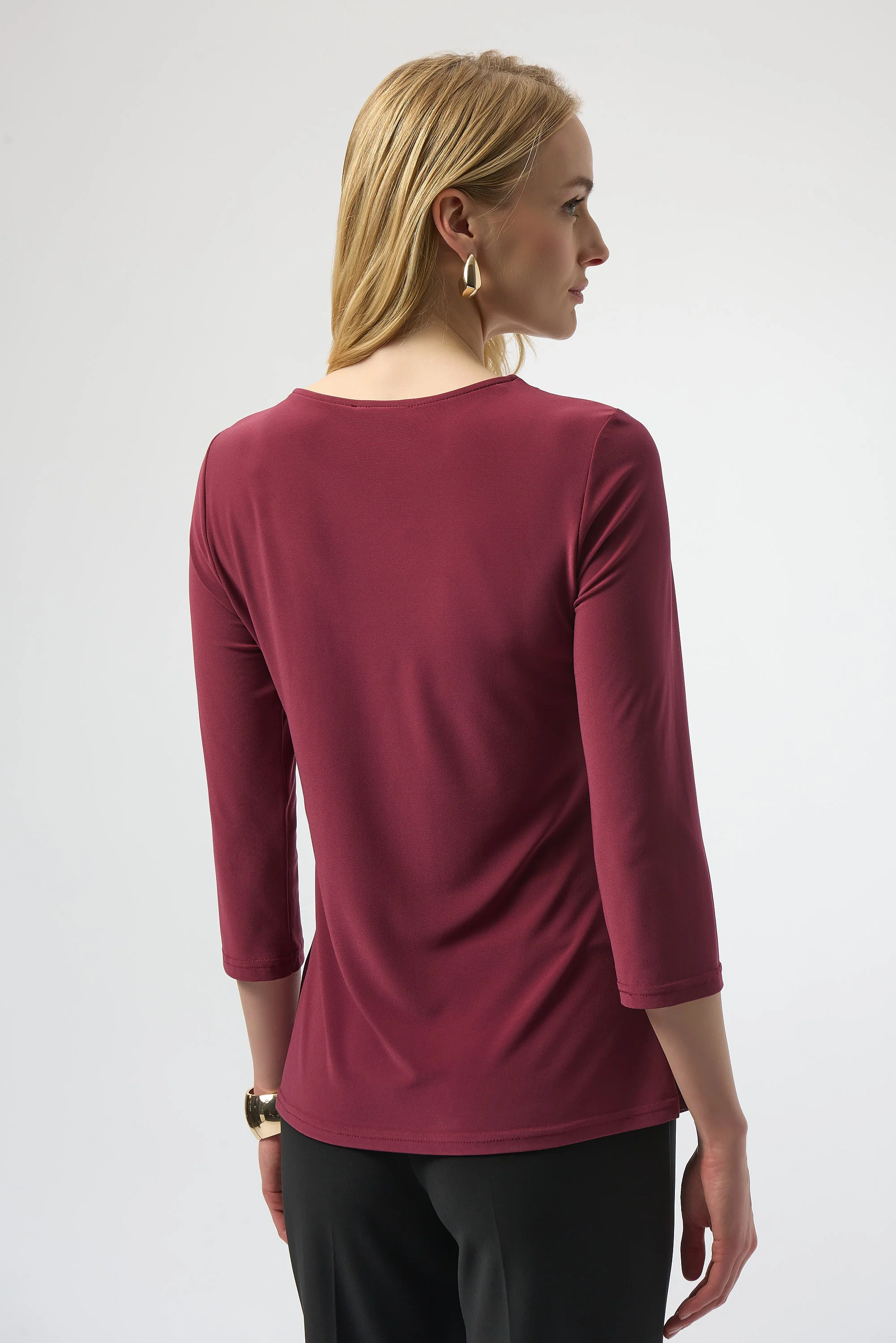 Joseph Ribkoff Asymmetrical Top Style 254132 - Image 3