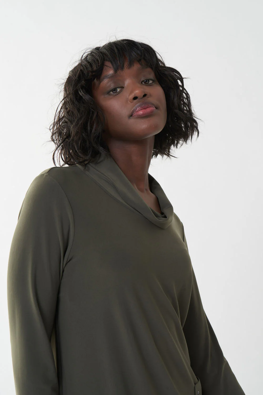 Joseph Ribkoff Avocado Tunic Style 223204 - Image 2