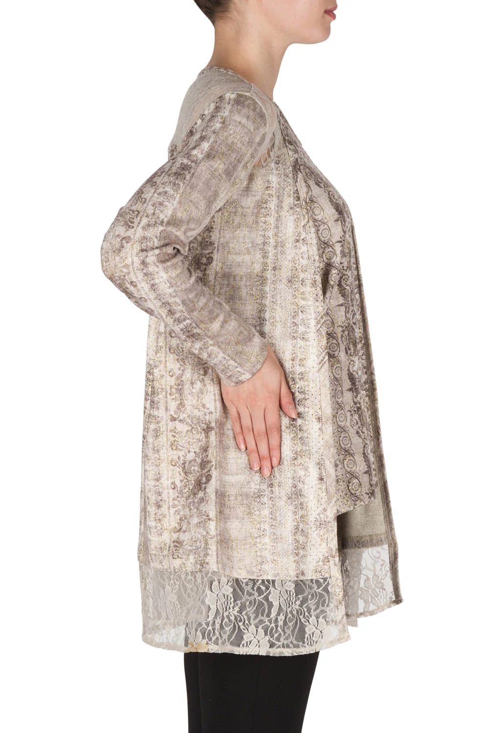 Joseph Ribkoff Beige/Taupe Twin Set Style 181657 - Image 2