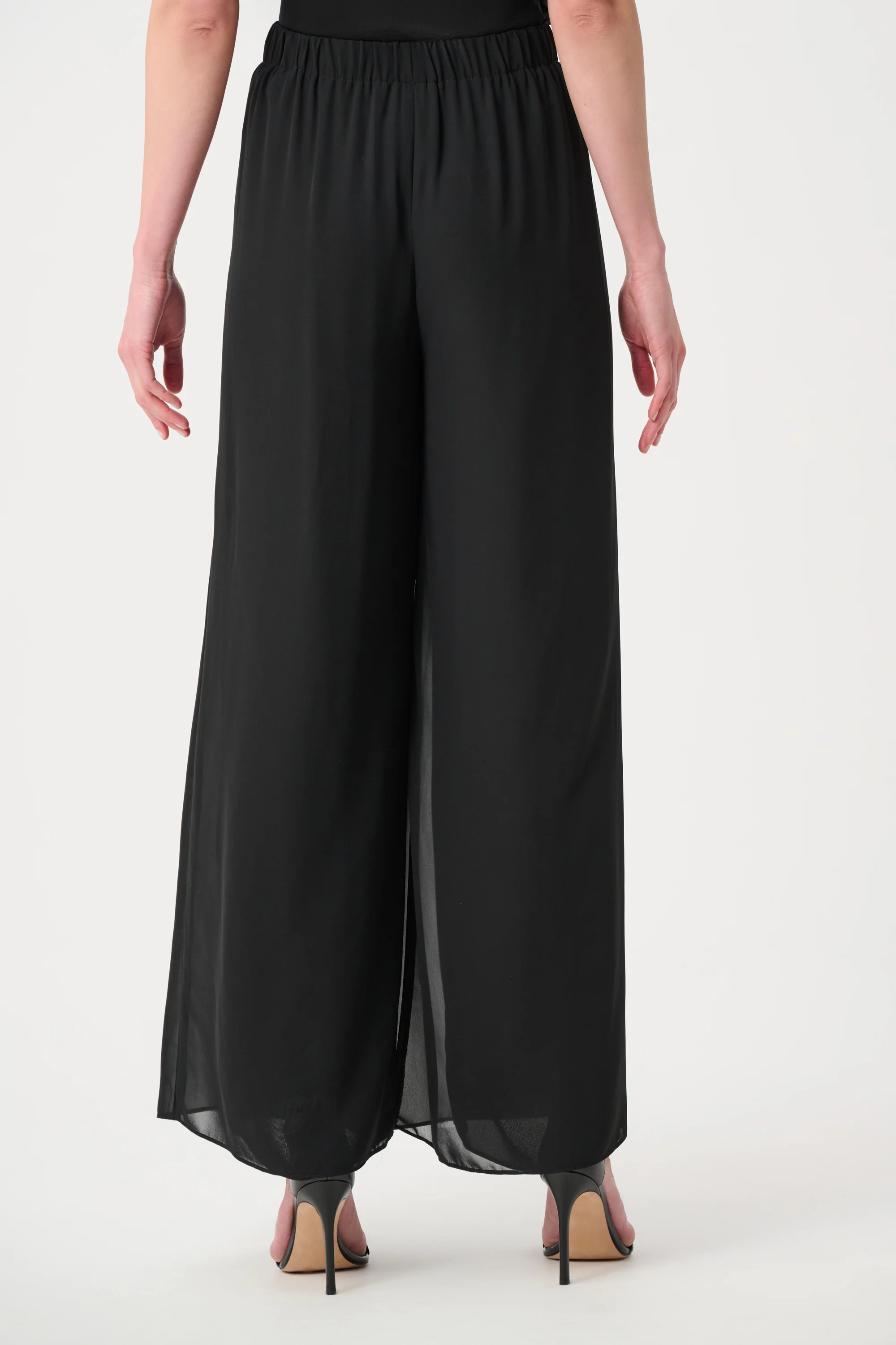 Joseph Ribkoff Signature Wide-Leg Pull-On Pants Style 223751 - Image 4