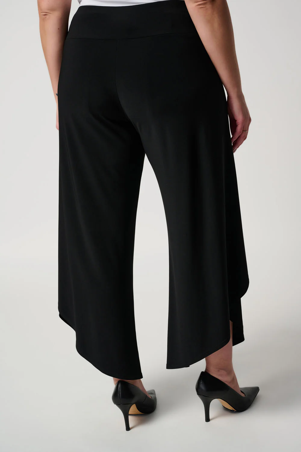 Joseph Ribkoff Black Classic Overlay Pant Style 211494TT - Image 6