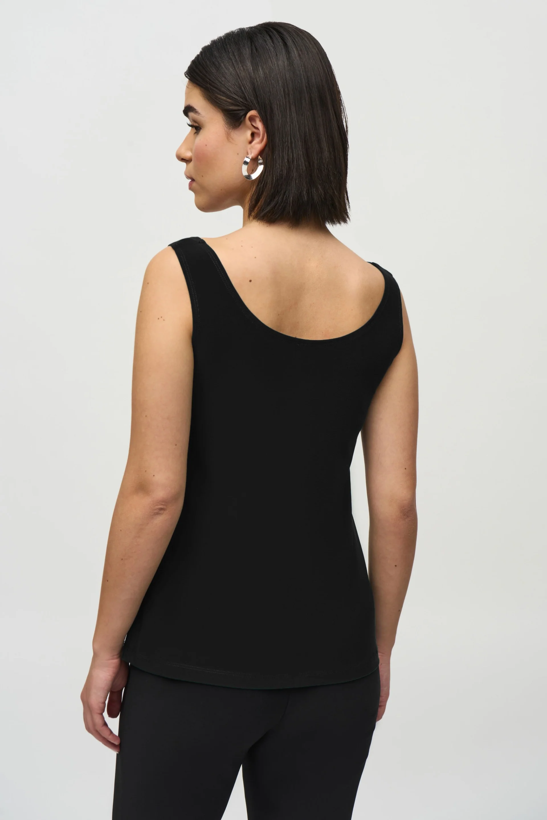 Joseph Ribkoff Black Cover-Up and Cami Set Style 244170 - Image 4
