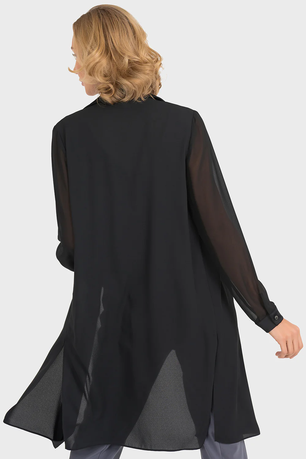 Joseph Ribkoff Black Cover-Up Style 193261 - Image 2