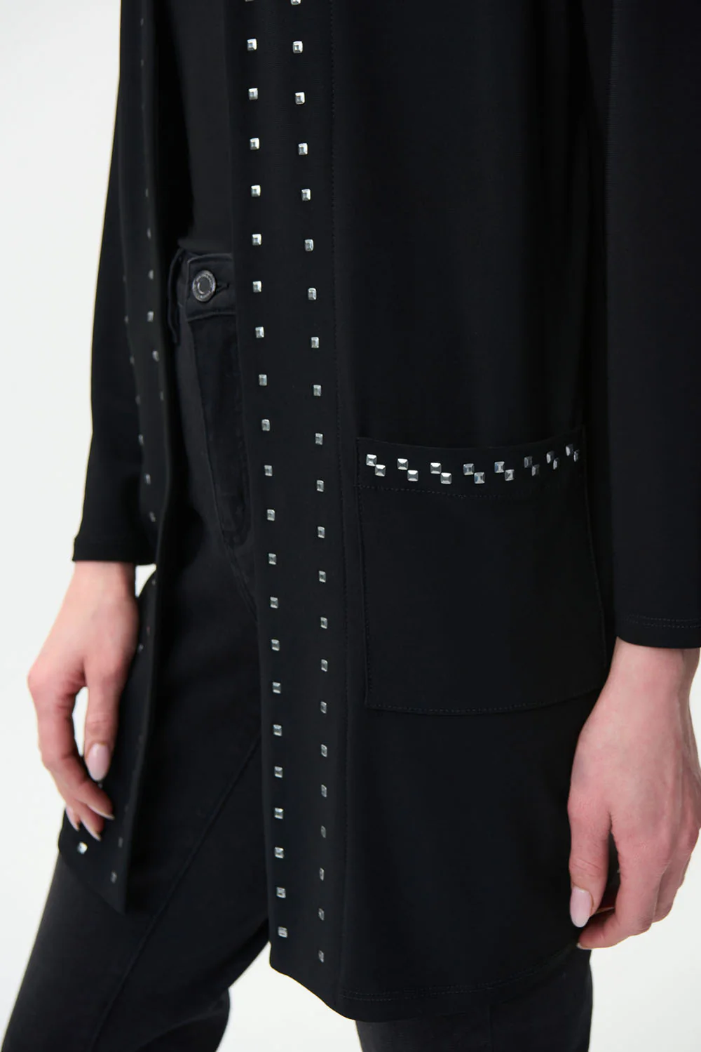 Joseph Ribkoff Black Cover-Up Style 224334 - Image 2