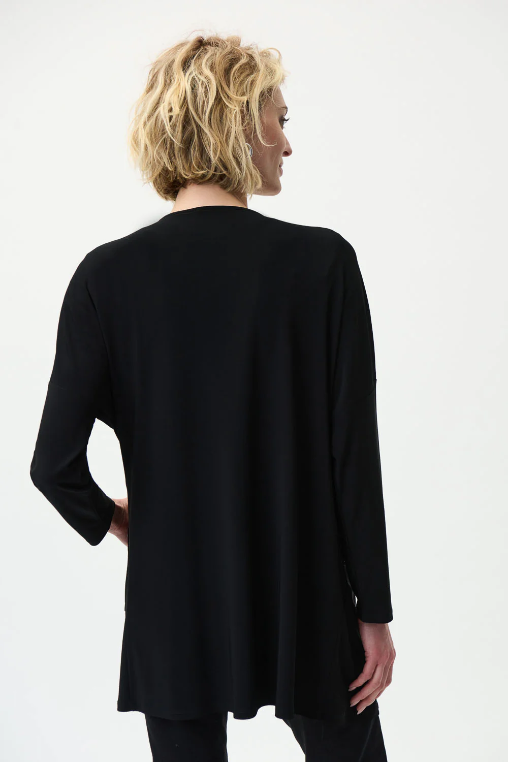 Joseph Ribkoff Black Cover-Up Style 224334 - Image 3