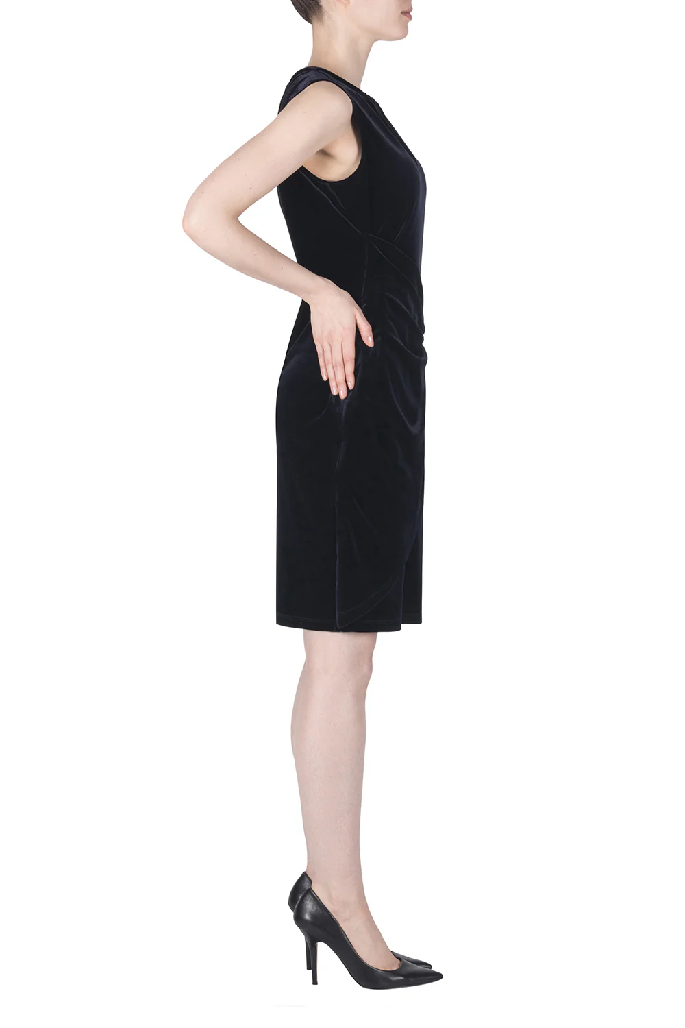 Joseph Ribkoff Black Dress Style 183457 - Image 2