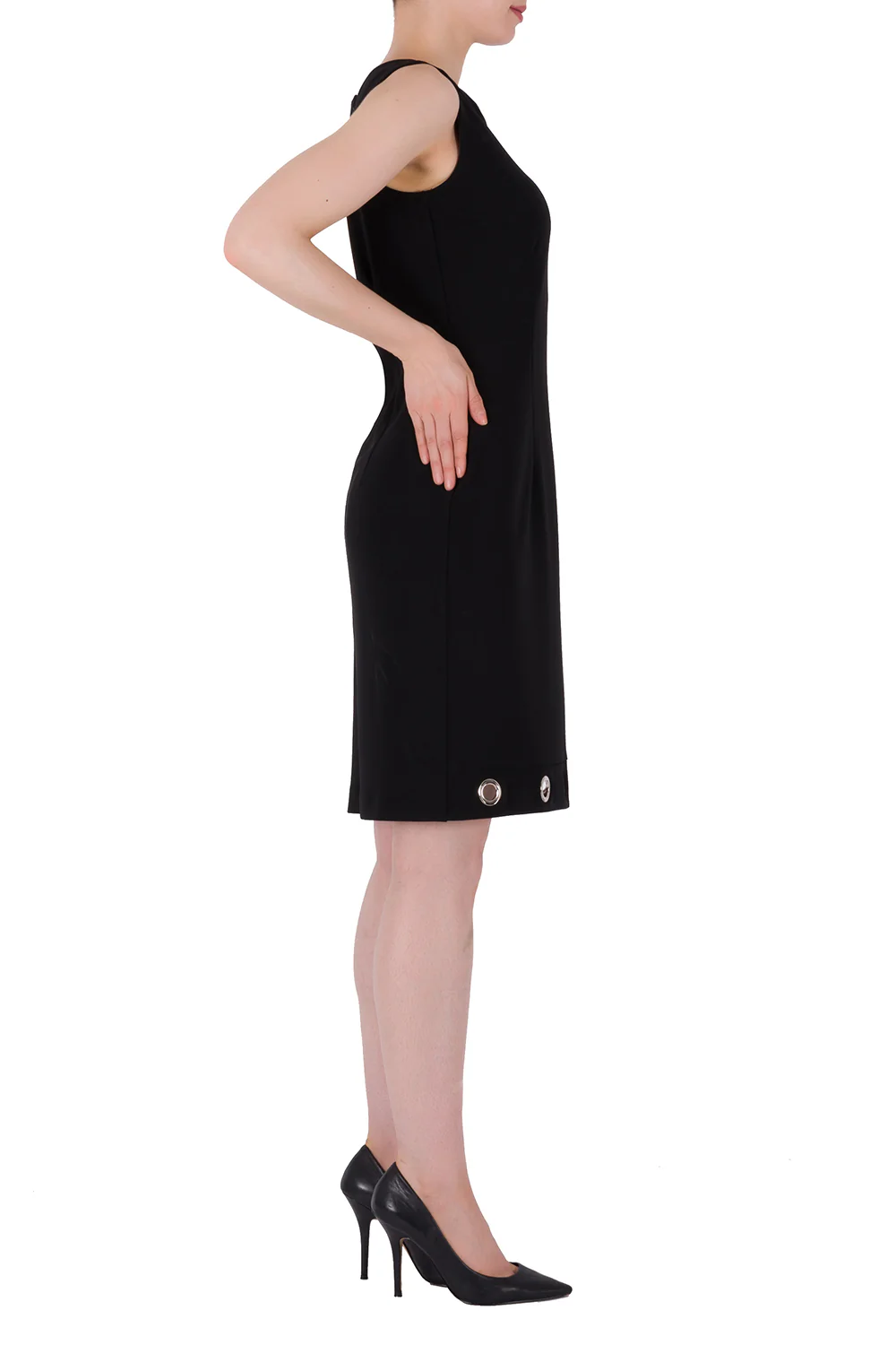 Joseph Ribkoff Black Dress Style 191021 - Image 2