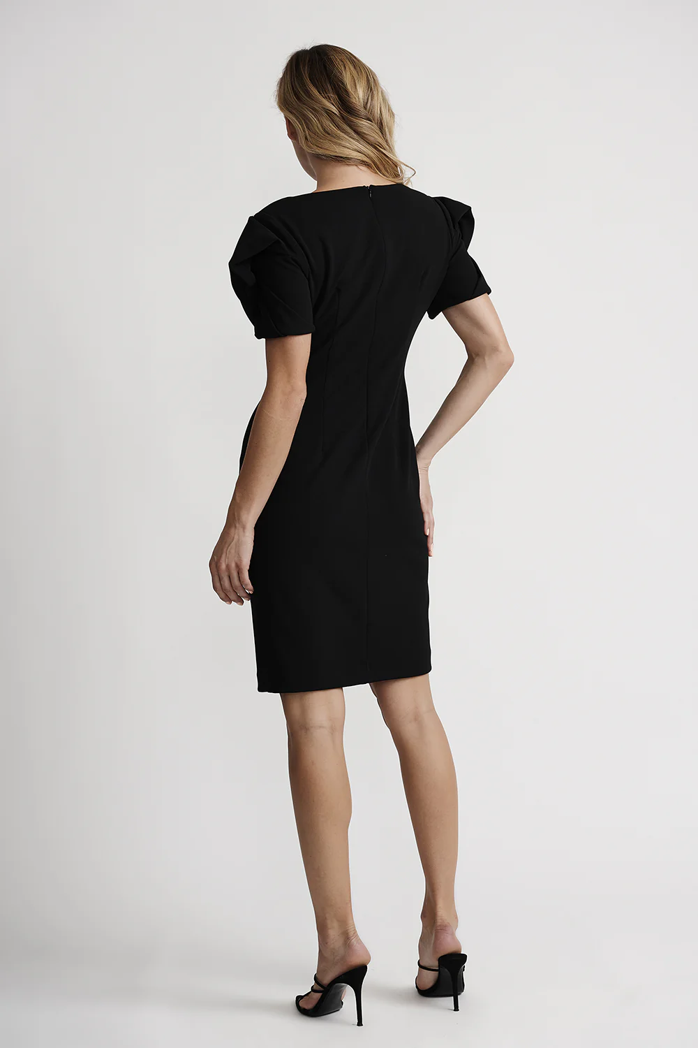 Joseph Ribkoff Black Dress Style 201228 - Image 2