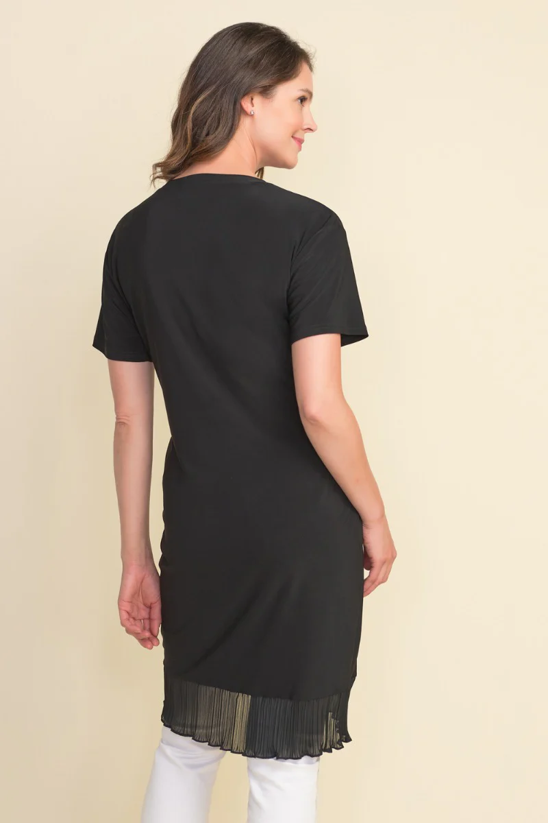 Joseph Ribkoff Black Dress Style 212026 - Image 2