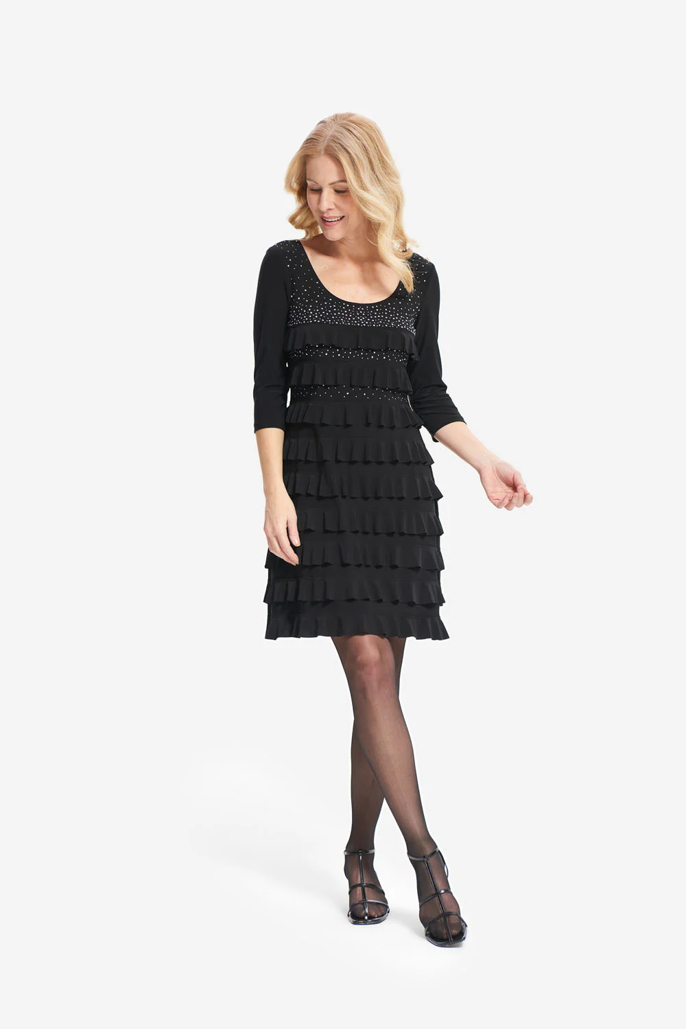 Joseph Ribkoff Black Dress Style 214071