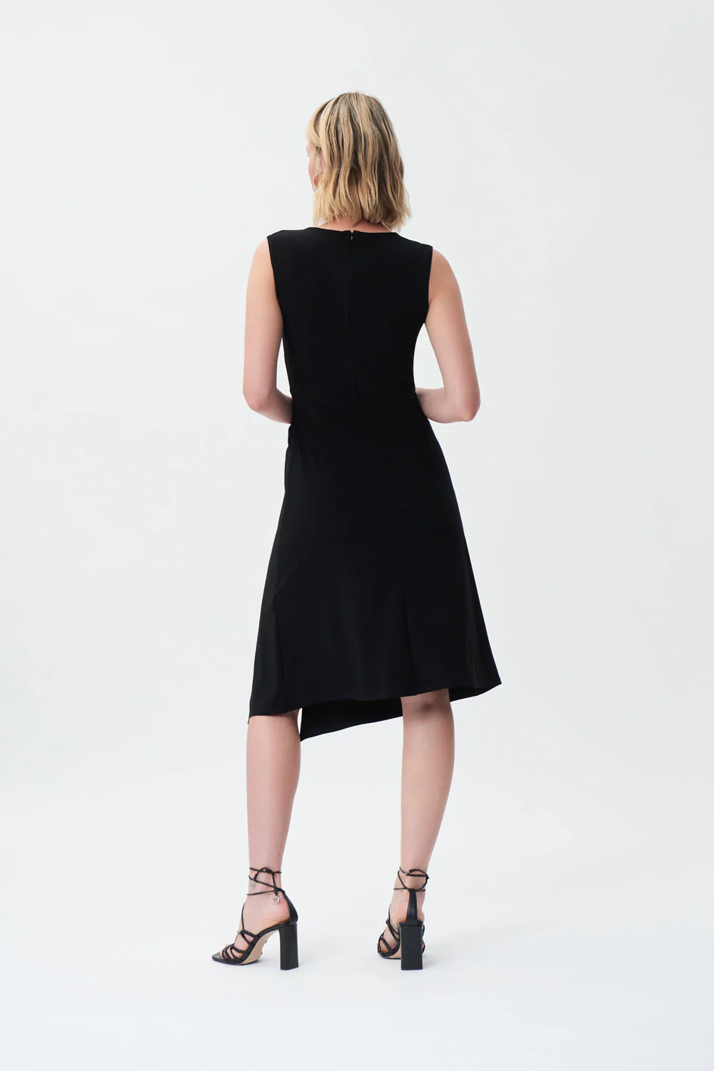 Joseph Ribkoff Black Dress Style 231052 - Image 4