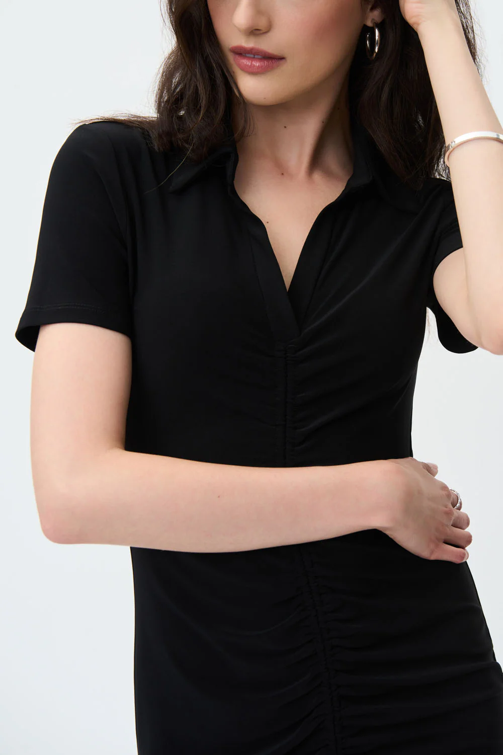 Joseph Ribkoff Black Dress Style 231101 - Image 2